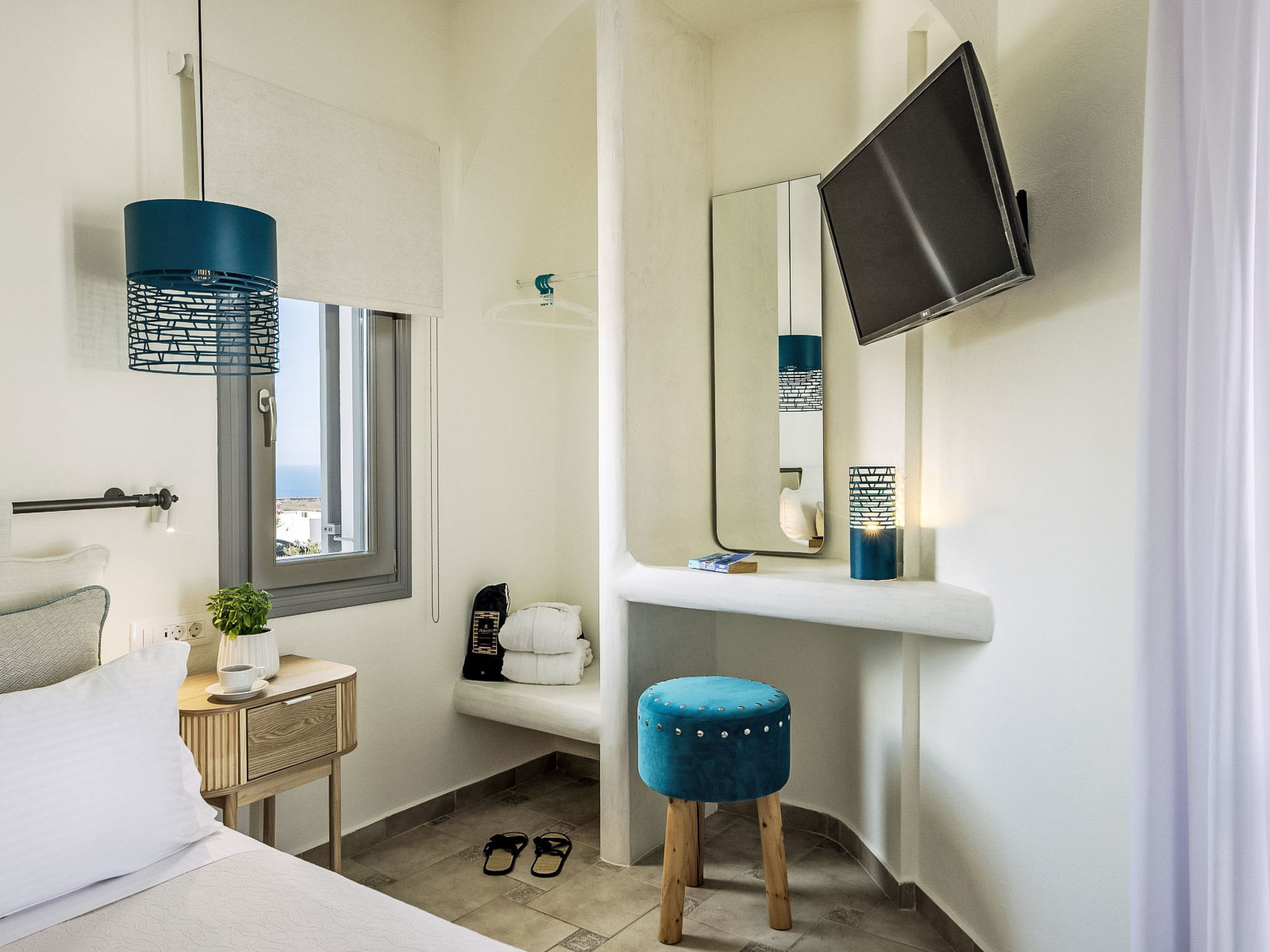 Hemera Ferienhaus Villa auf Santorin - Binnen