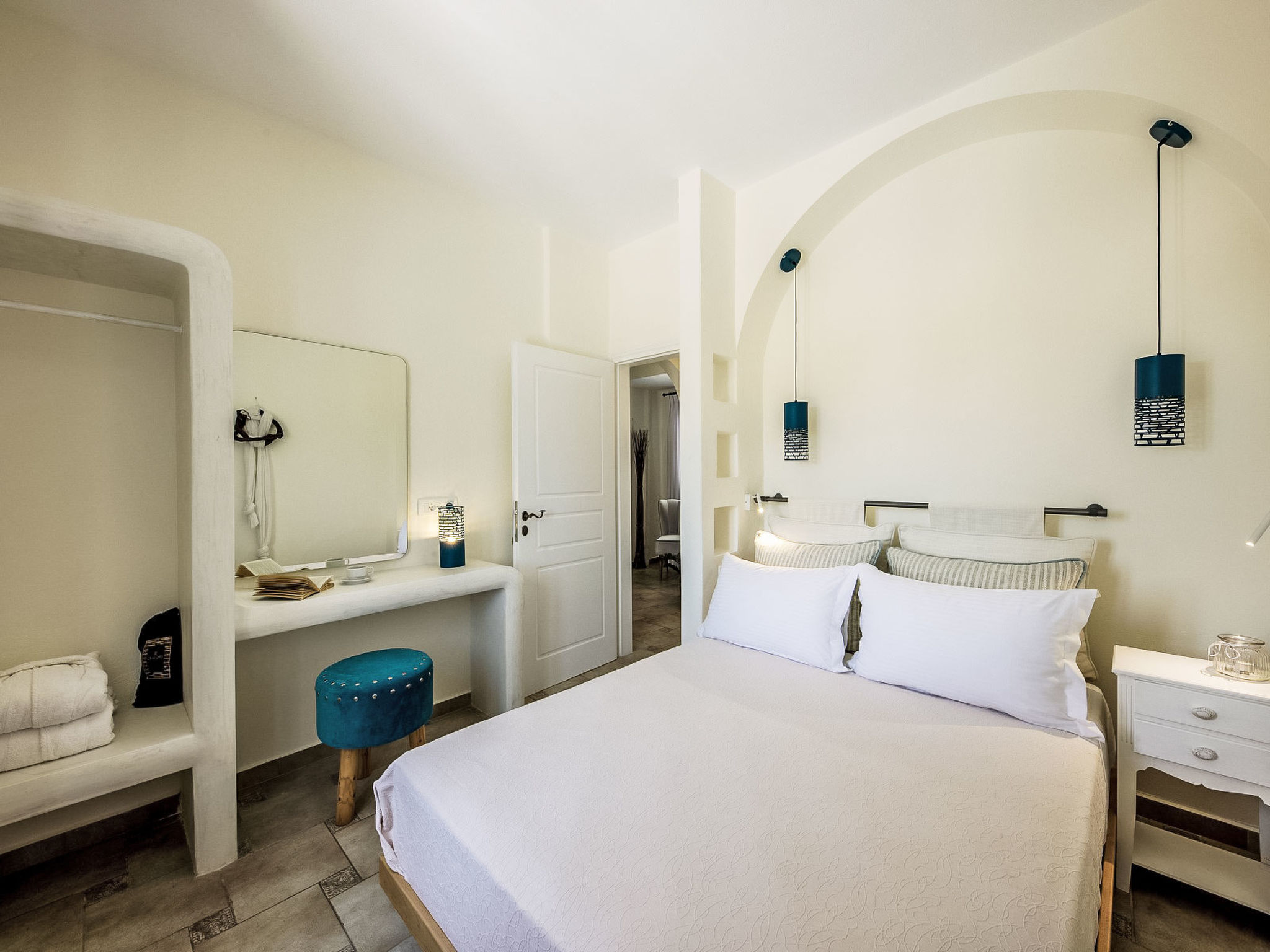 Hemera Ferienhaus Villa auf Santorin - Binnen
