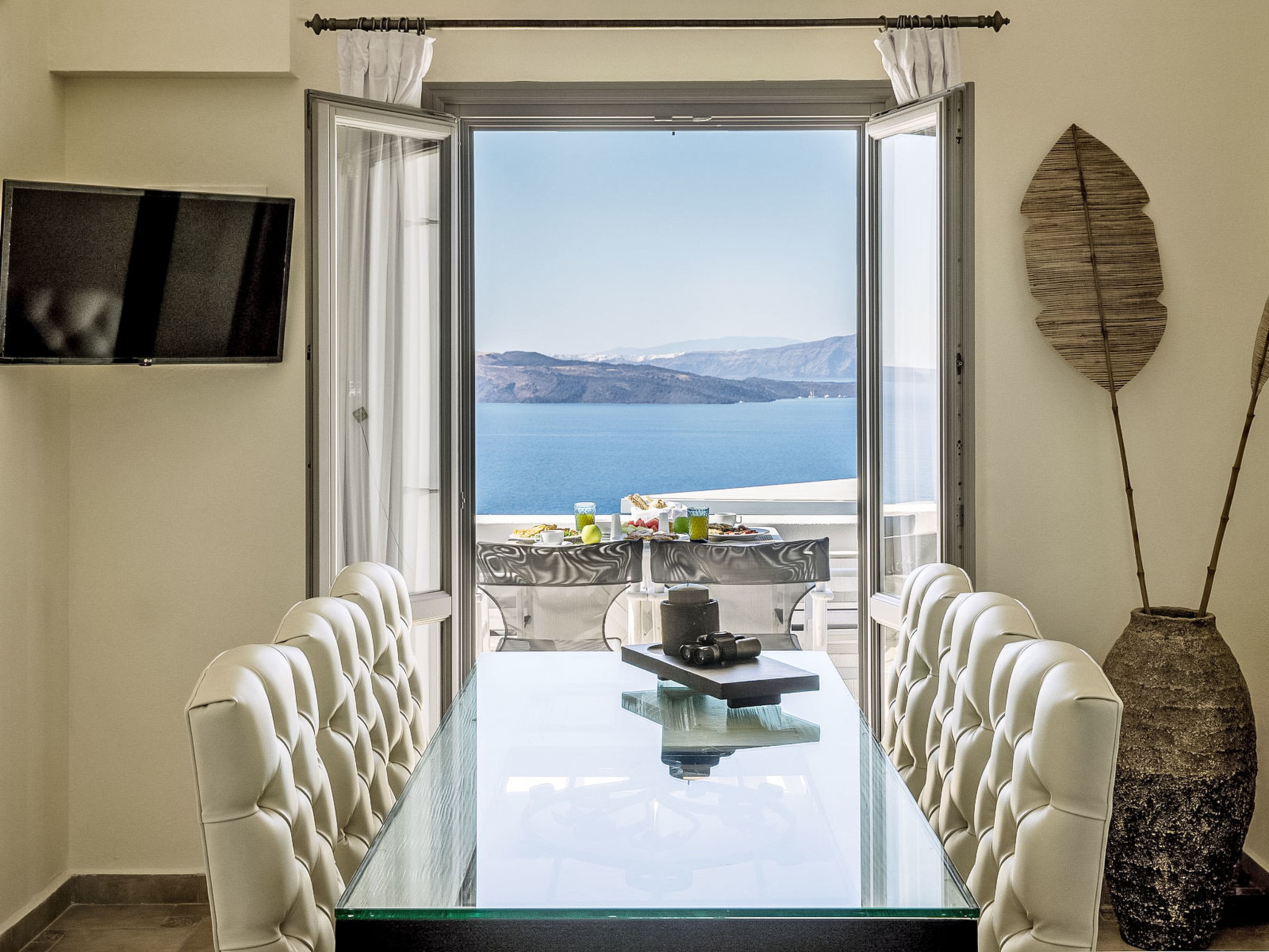 Hemera Ferienhaus Villa auf Santorin - Binnen