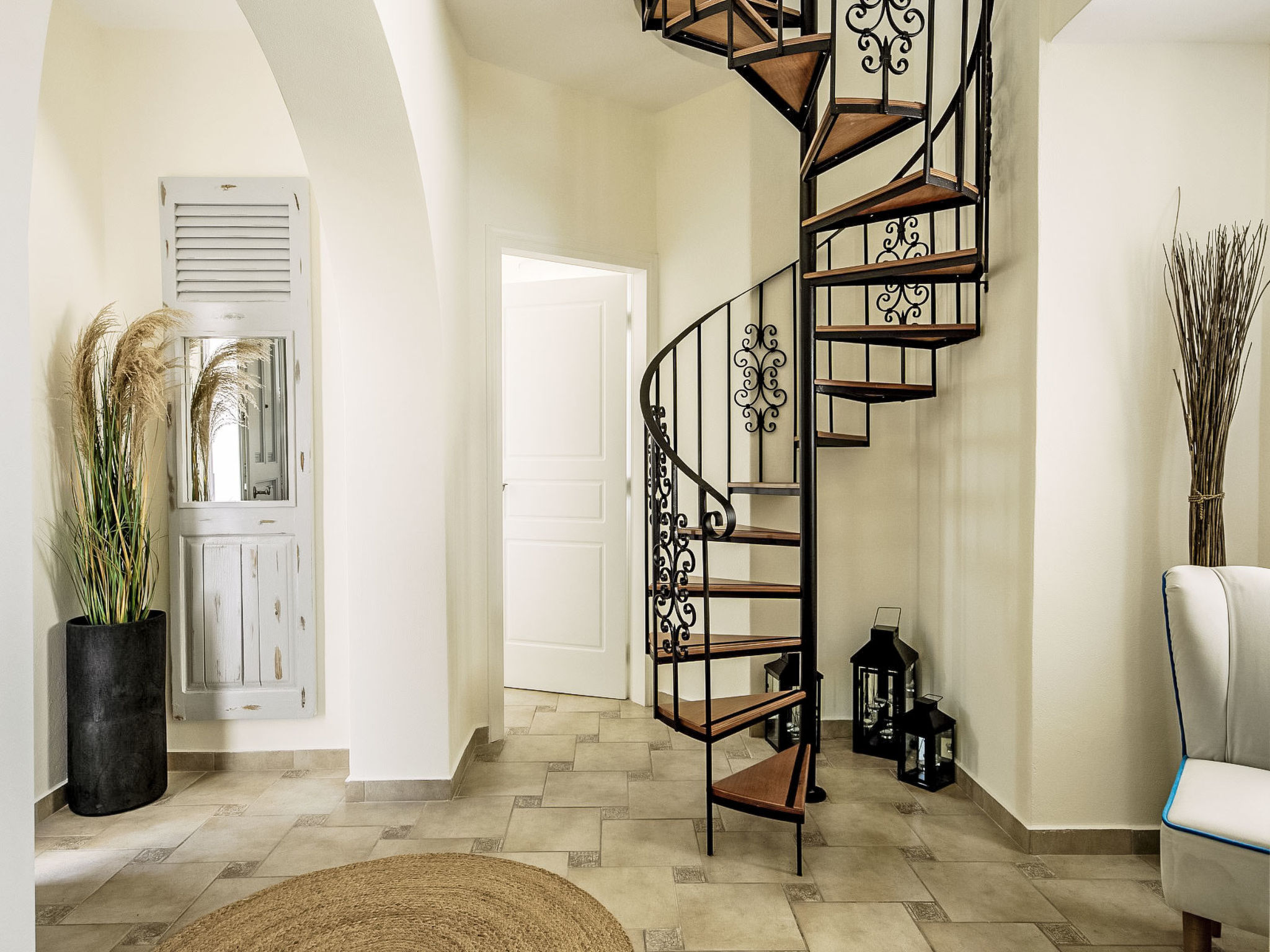 Hemera Ferienhaus Villa auf Santorin - Binnen