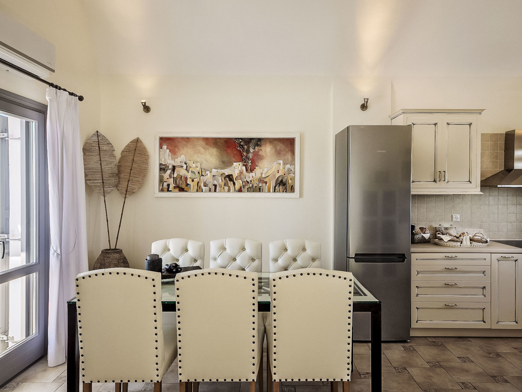 Hemera Ferienhaus Villa auf Santorin - Binnen