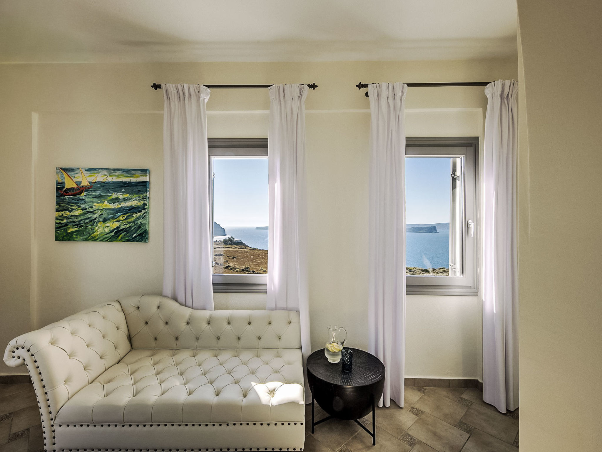 Hemera Ferienhaus Villa auf Santorin - Binnen