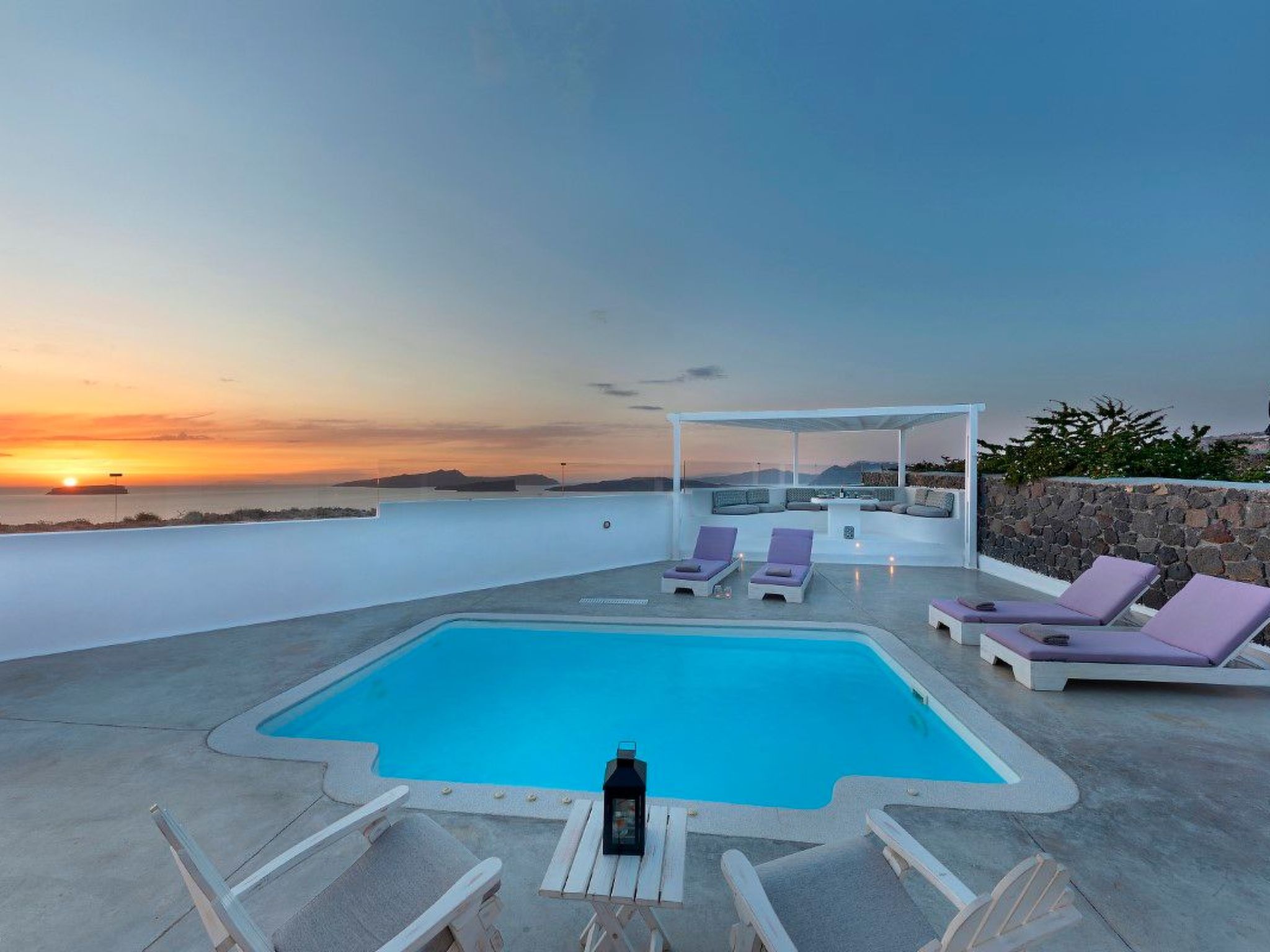 Hemera Ferienhaus Villa auf Santorin-Outside