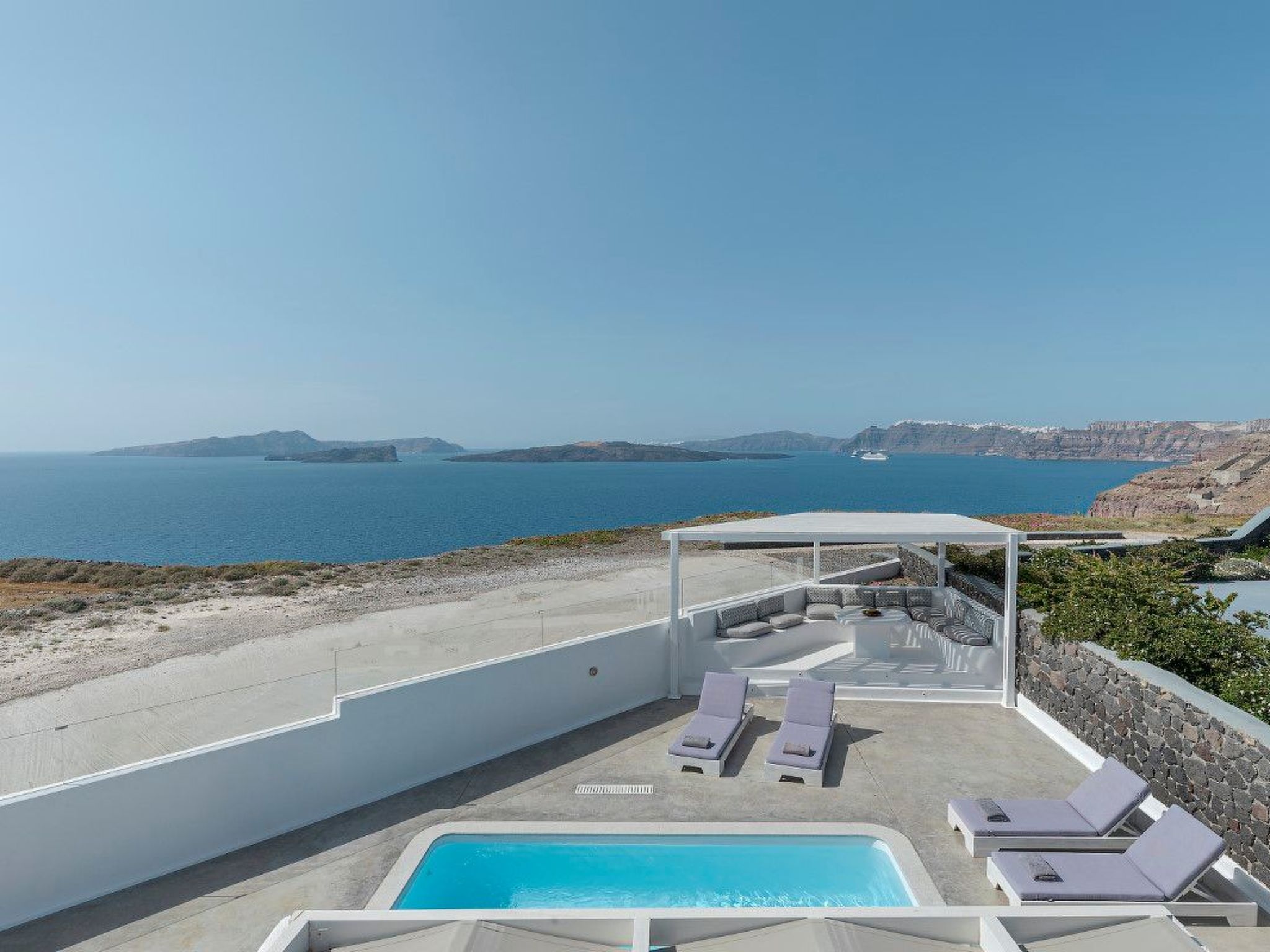 Hemera Ferienhaus Villa auf Santorin-Outside