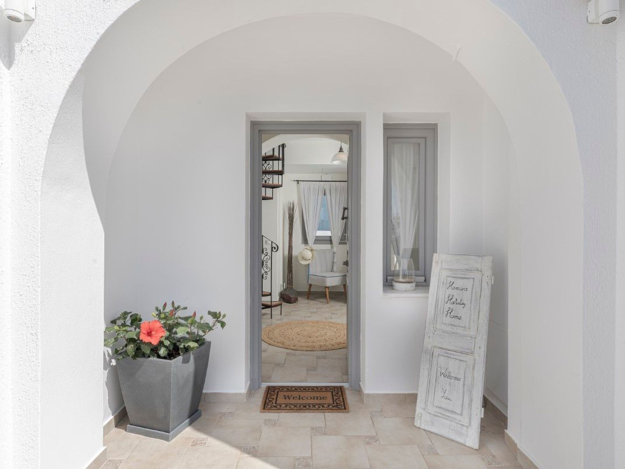 Hemera Ferienhaus Villa auf Santorin-Outside