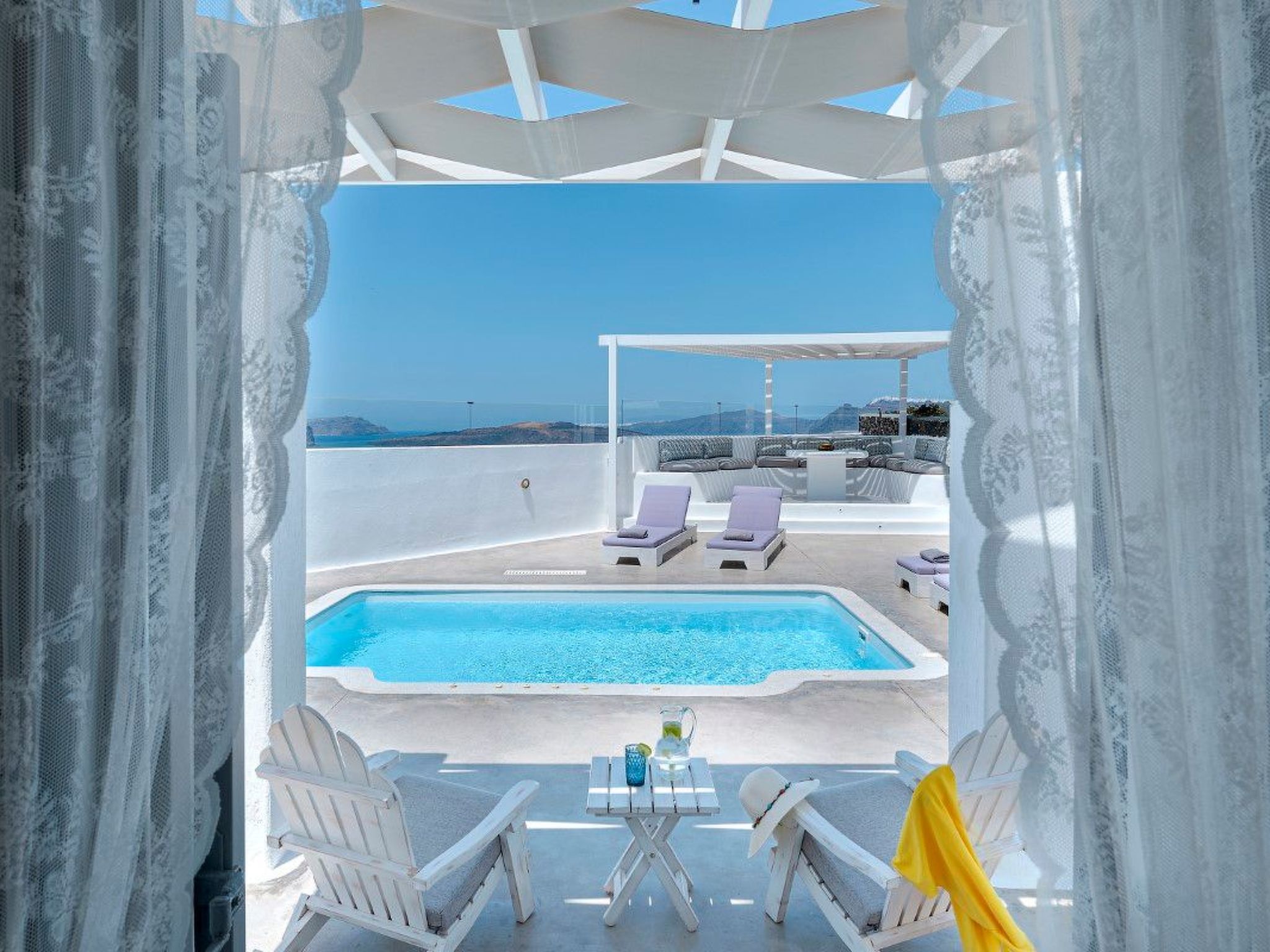 Hemera Ferienhaus Villa auf Santorin-Outside