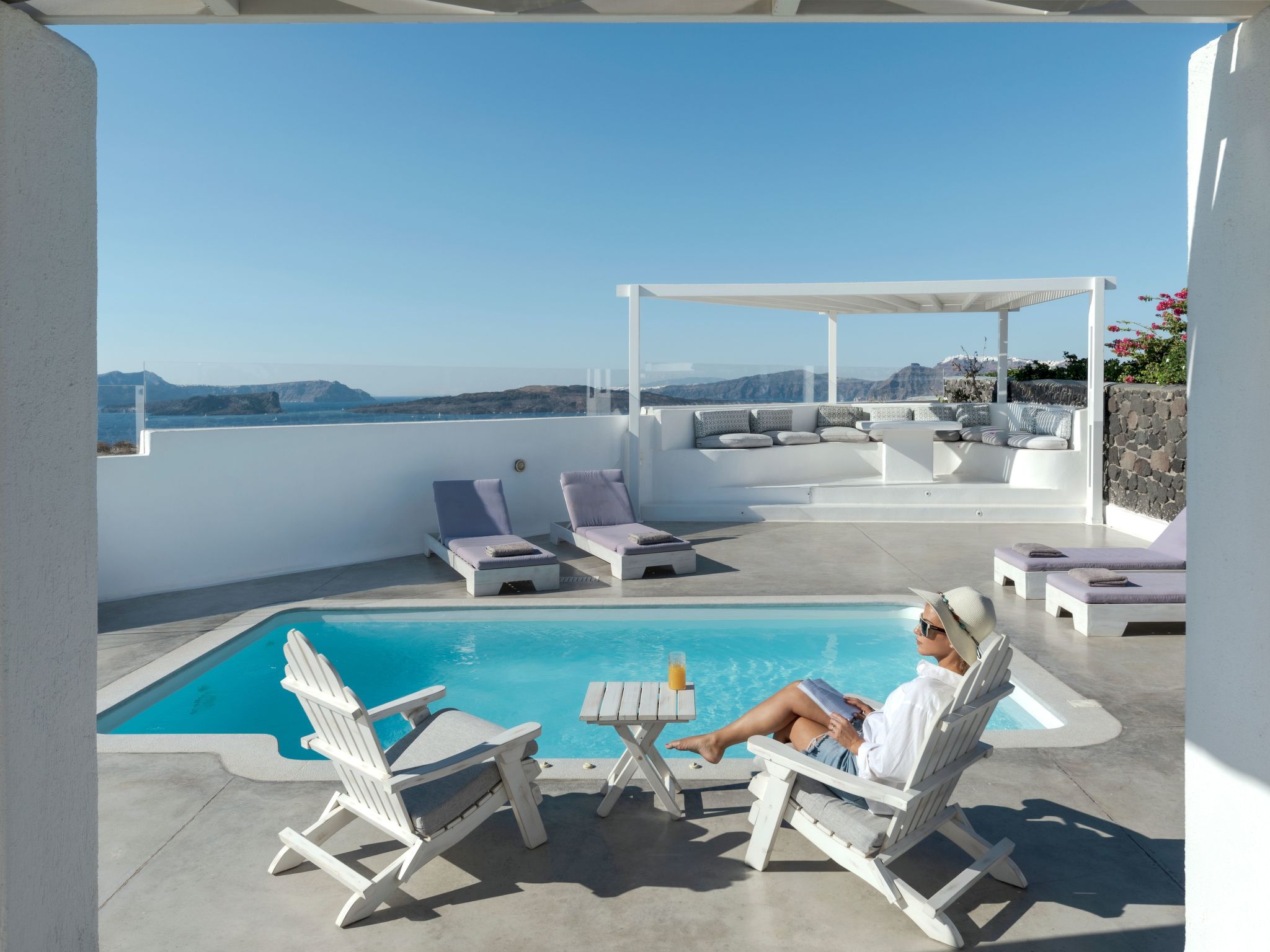 Hemera Ferienhaus Villa auf Santorin-Outside