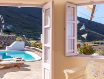 Vakantiehuis aan zee met privézwembad in centrum Akrotiri - thumbnail 4