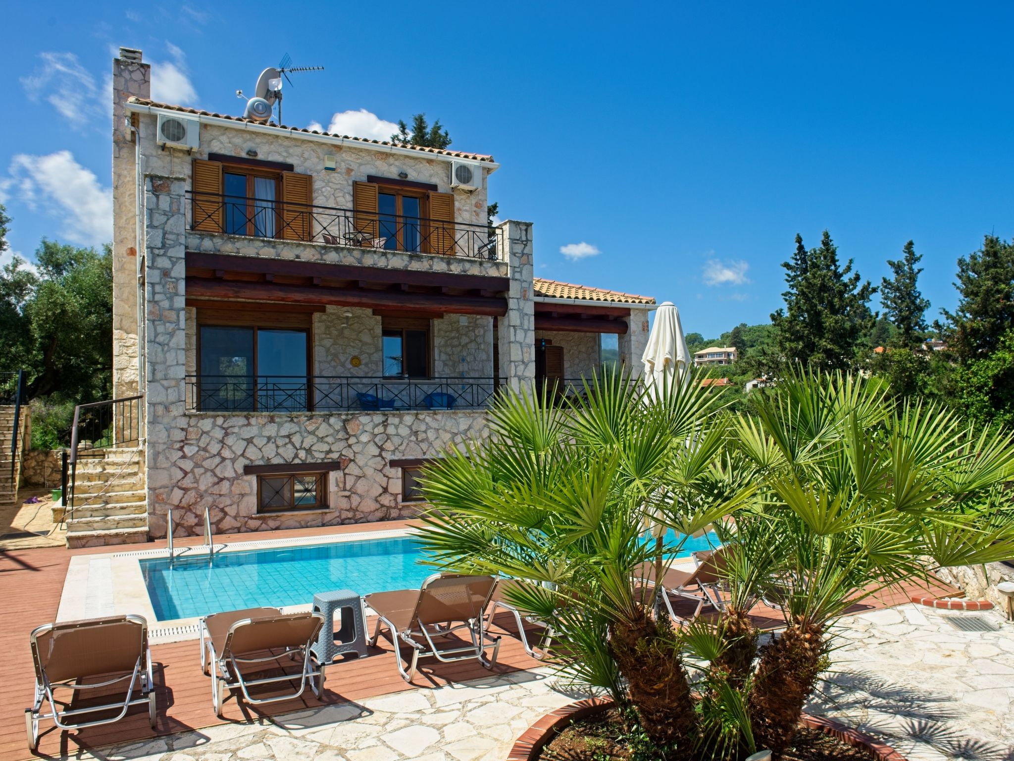 Traditionelle Villa mit privatem Pool