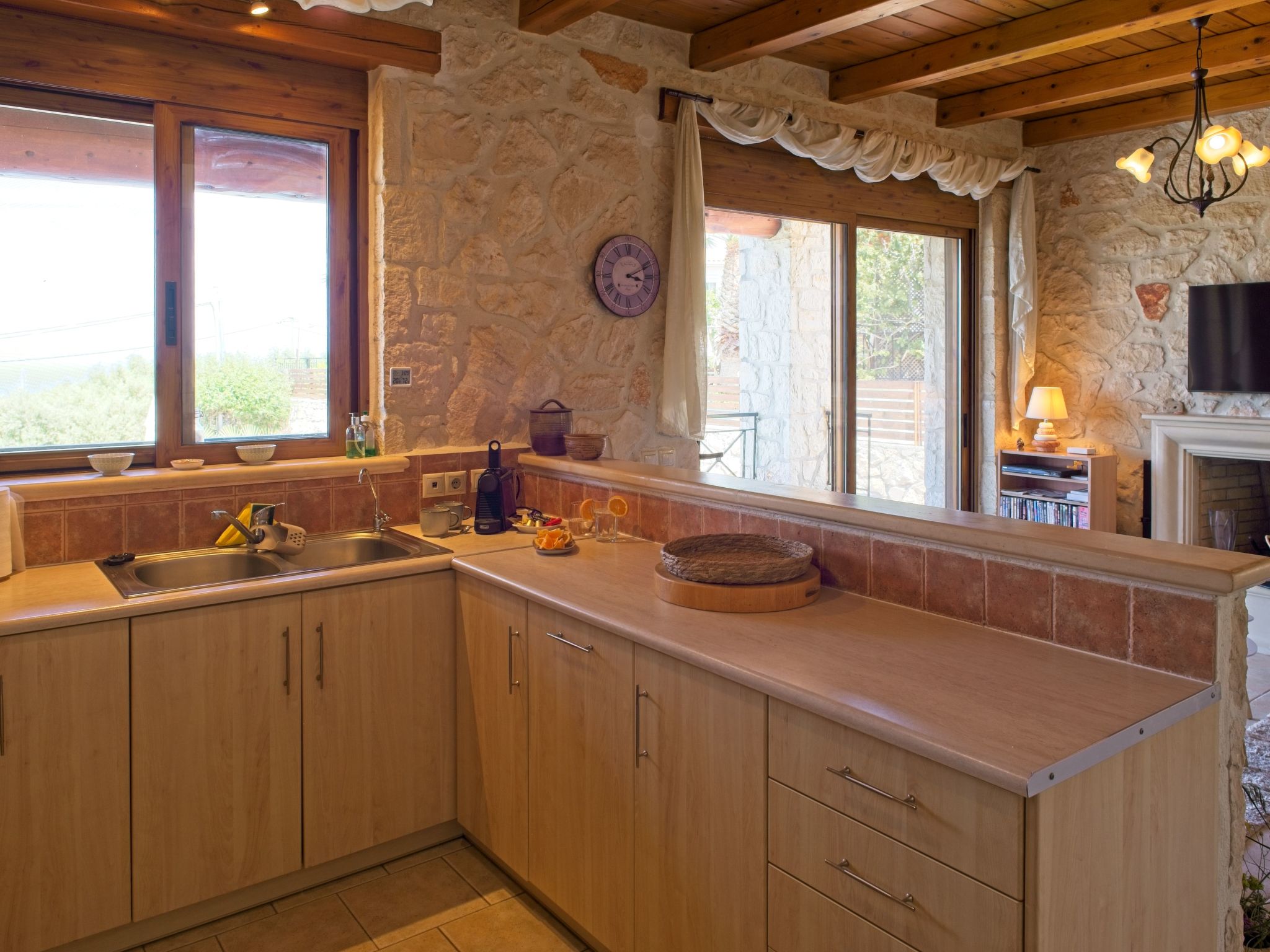 Traditionelle Villa mit privatem Pool-Binnen