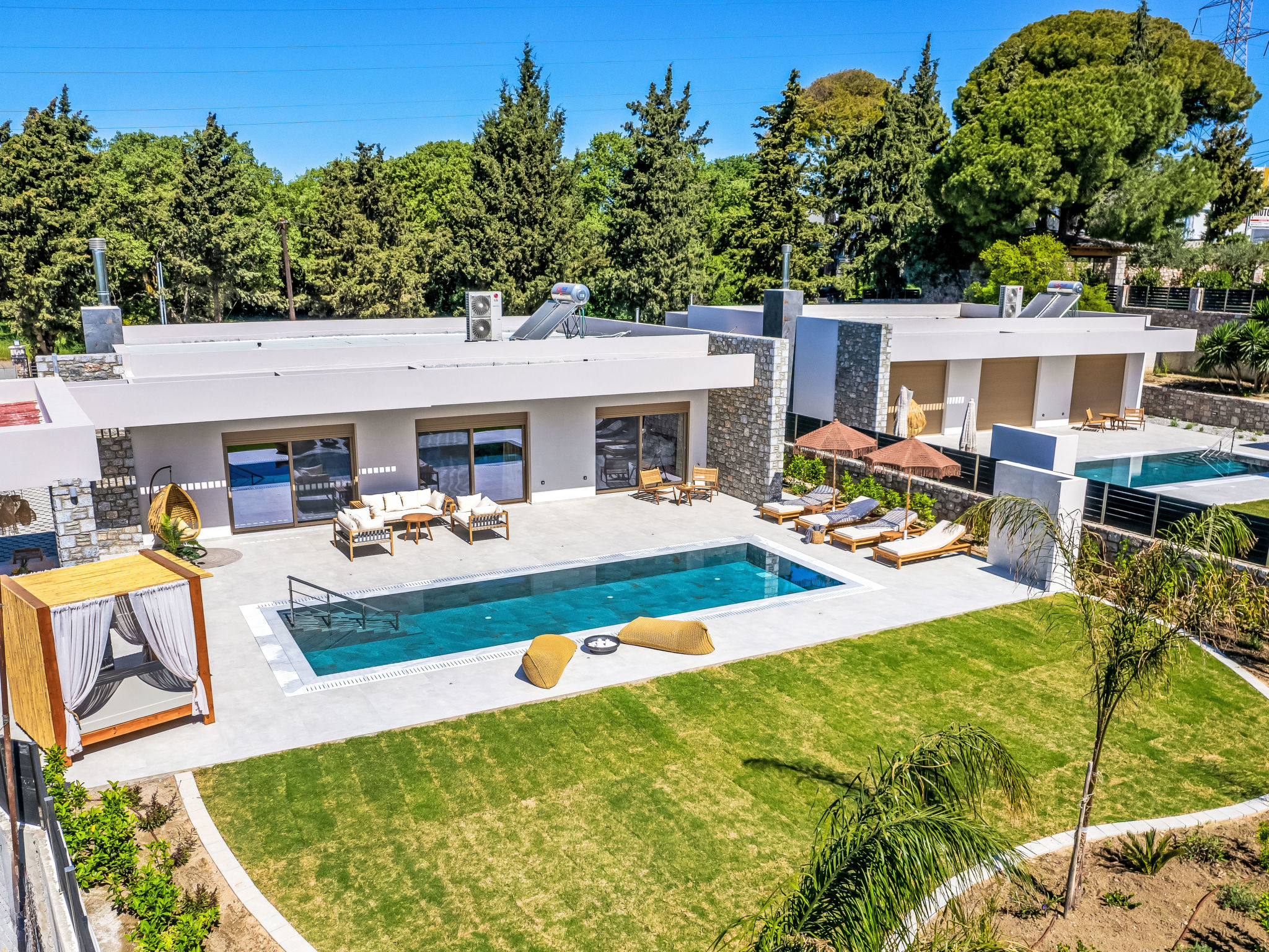 Vakantiehuis met privé zwembad in Rhodos (Griekenland) voor 6 personen