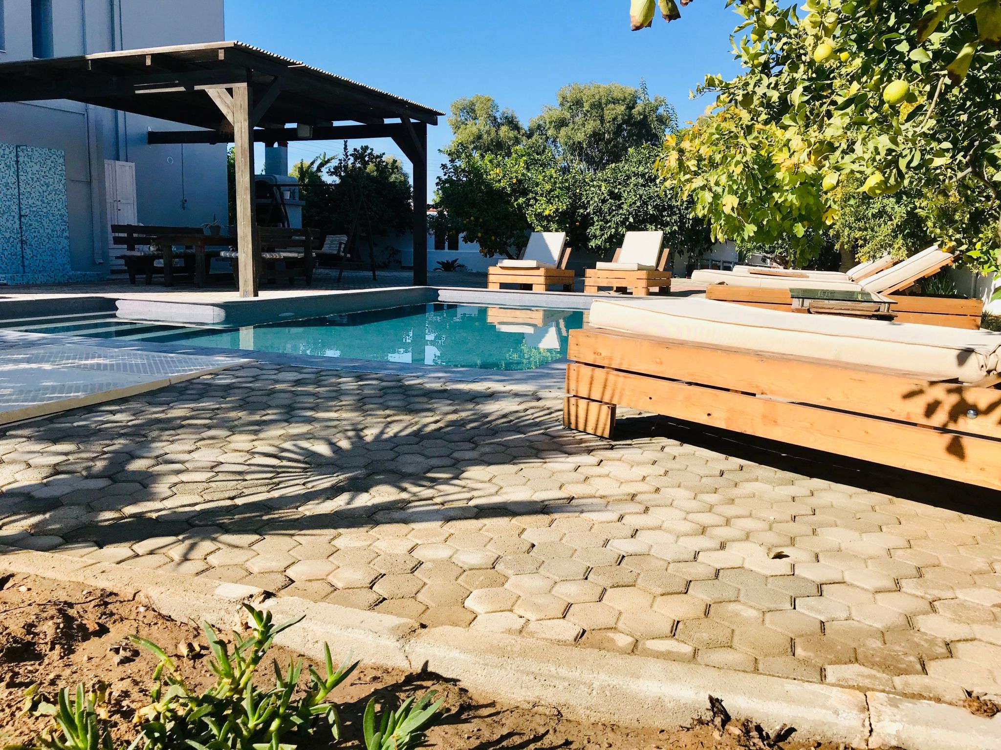 "Villa Amor" direkt am Strand-Outside