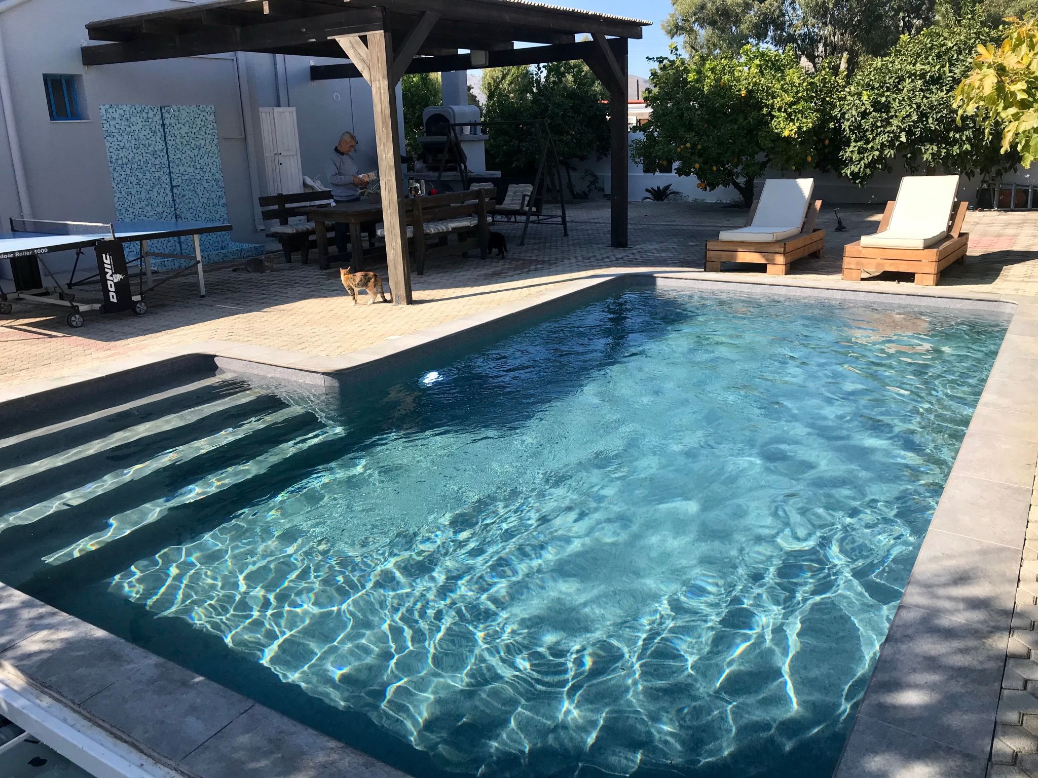 "Villa Amor" direkt am Strand-Outside