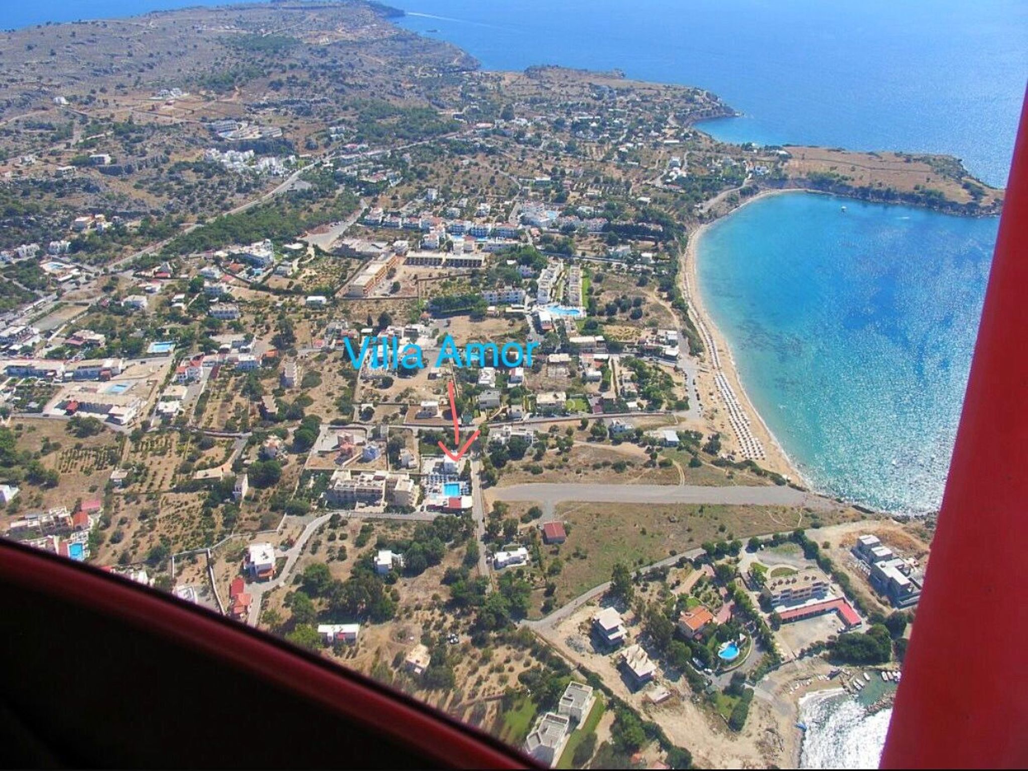 "Villa Amor" direkt am Strand-Outside