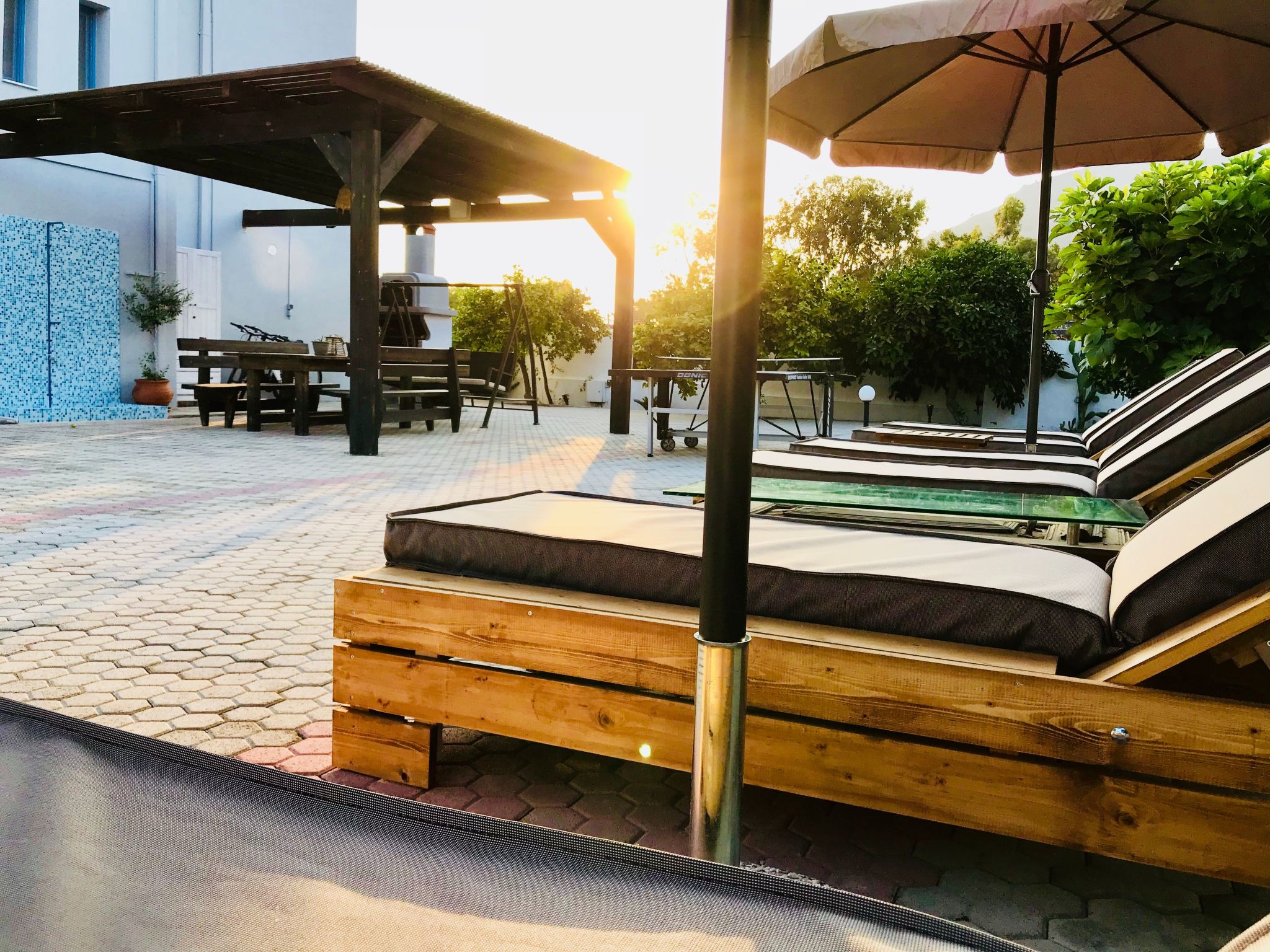 "Villa Amor" direkt am Strand-Outside