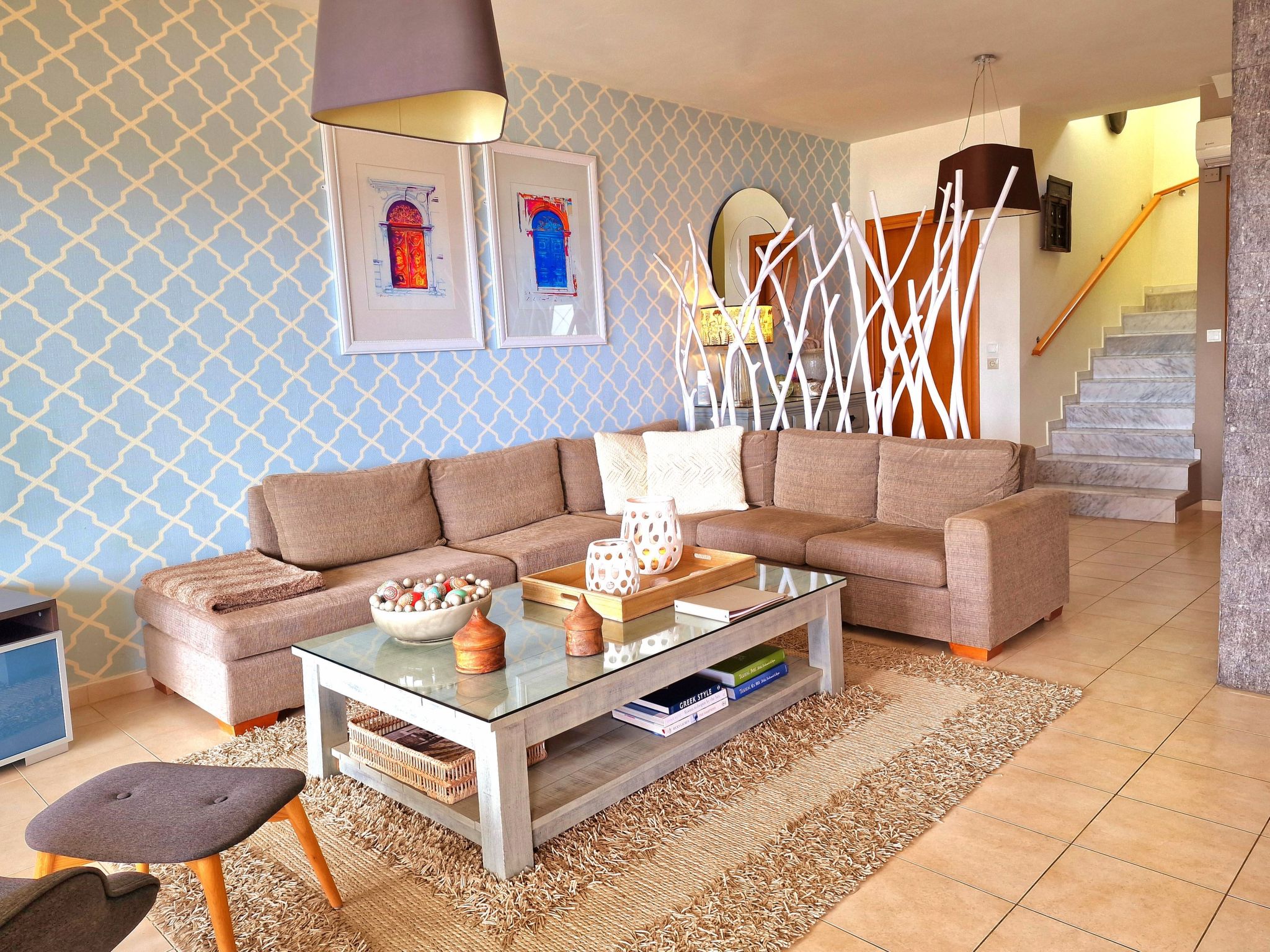 Charmantes Ferienhaus in Lindos mit Privatem Pool und Meerblick-Dedans