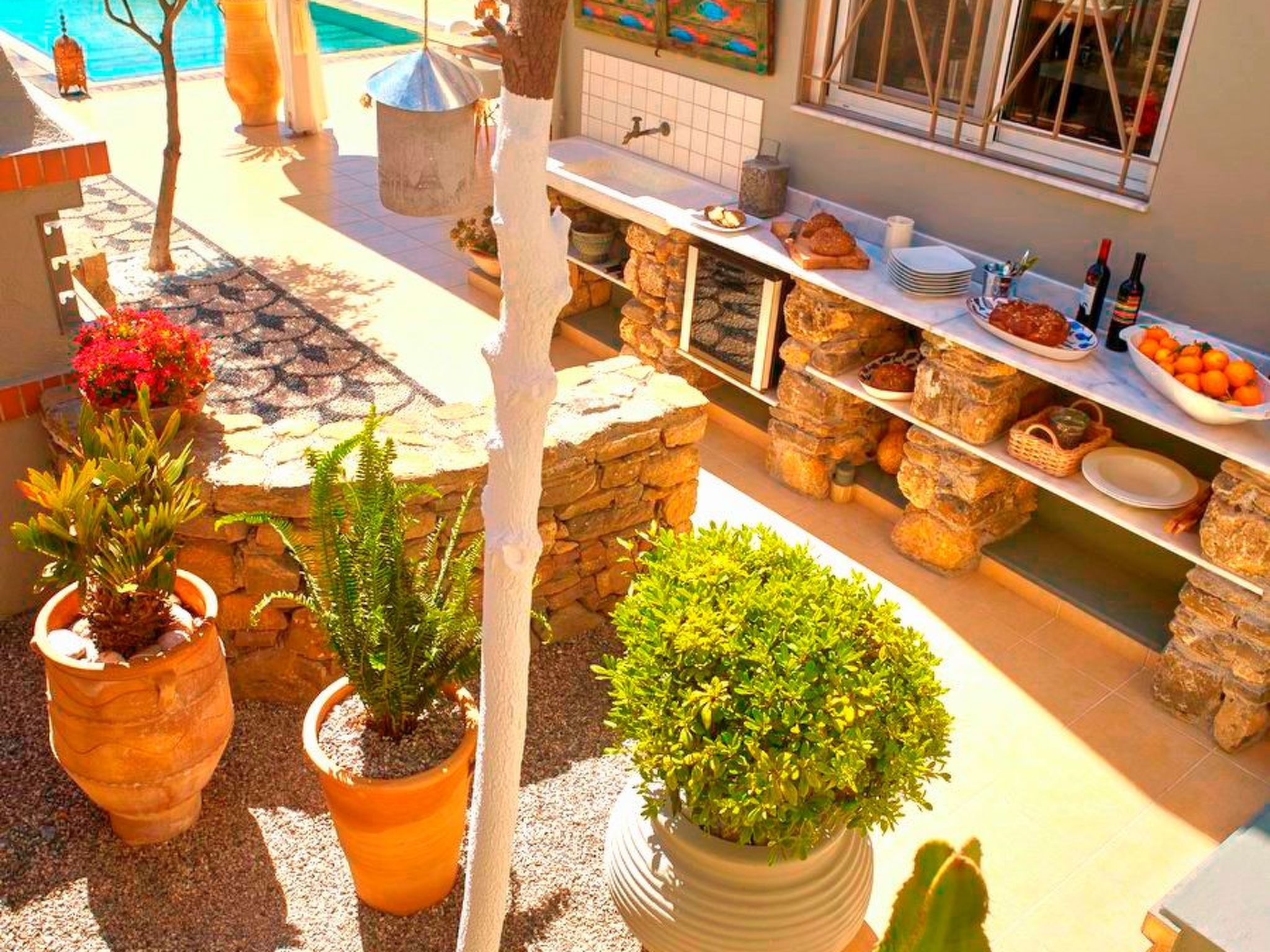 Charmantes Ferienhaus in Lindos mit Privatem Pool und Meerblick-Dehors