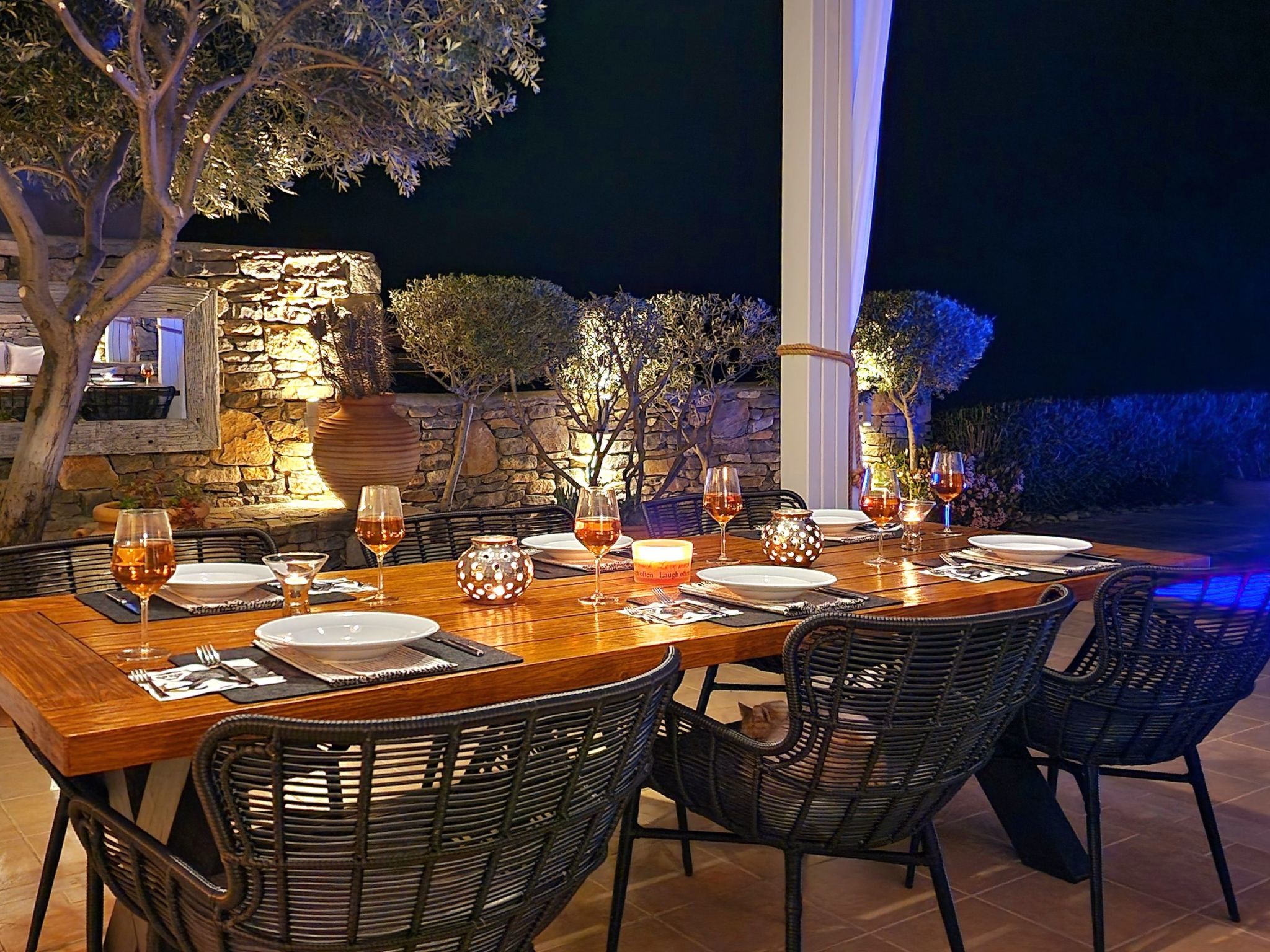 Charmantes Ferienhaus in Lindos mit Privatem Pool und Meerblick-Dehors