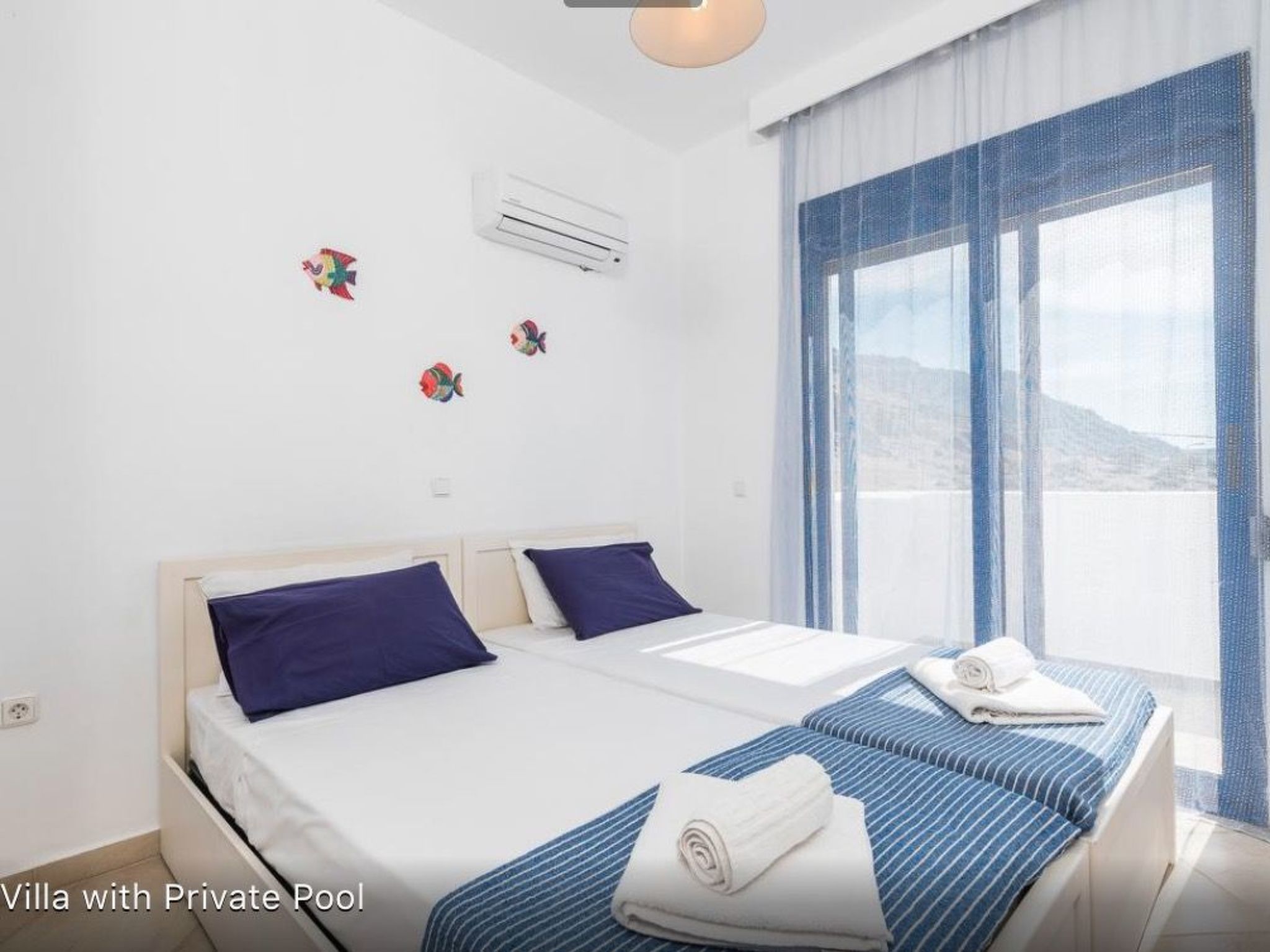 Villa Poseidon Blau-Dedans