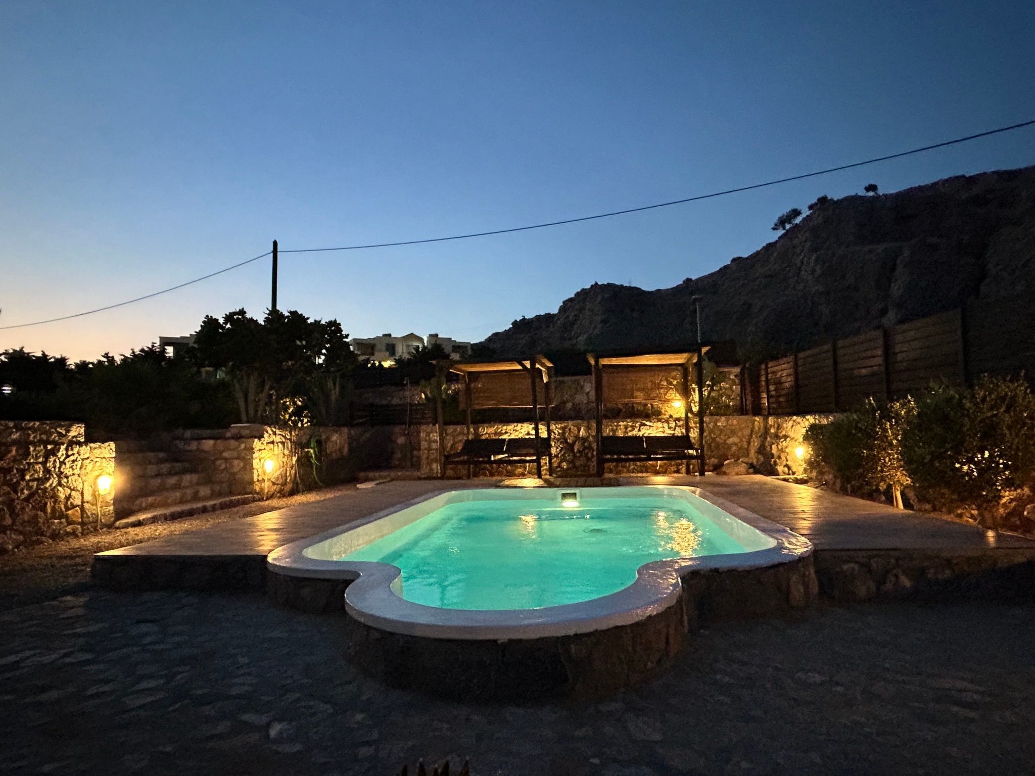 Villa Poseidon Blau-Dehors