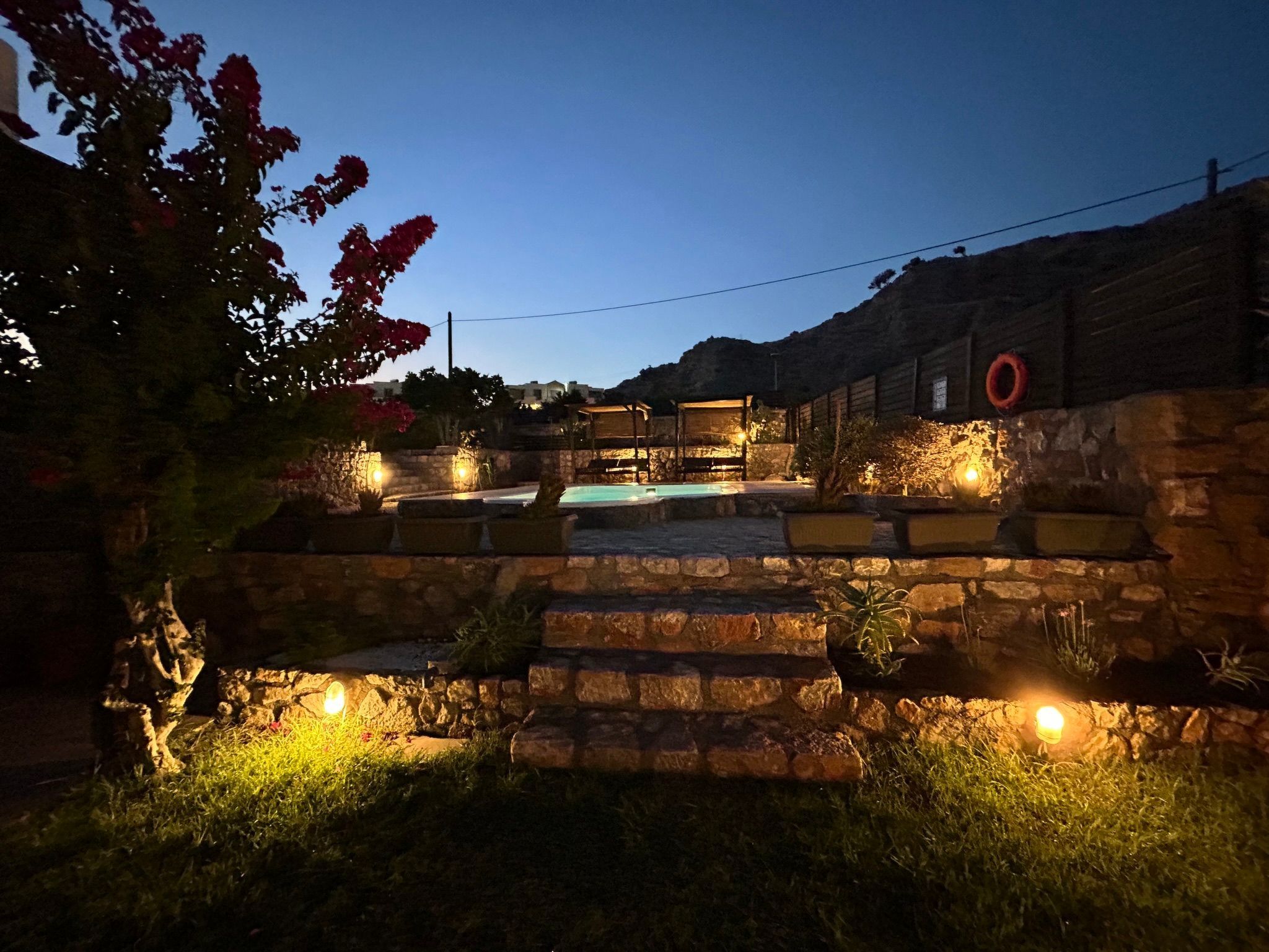 Villa Poseidon Blau-Dehors