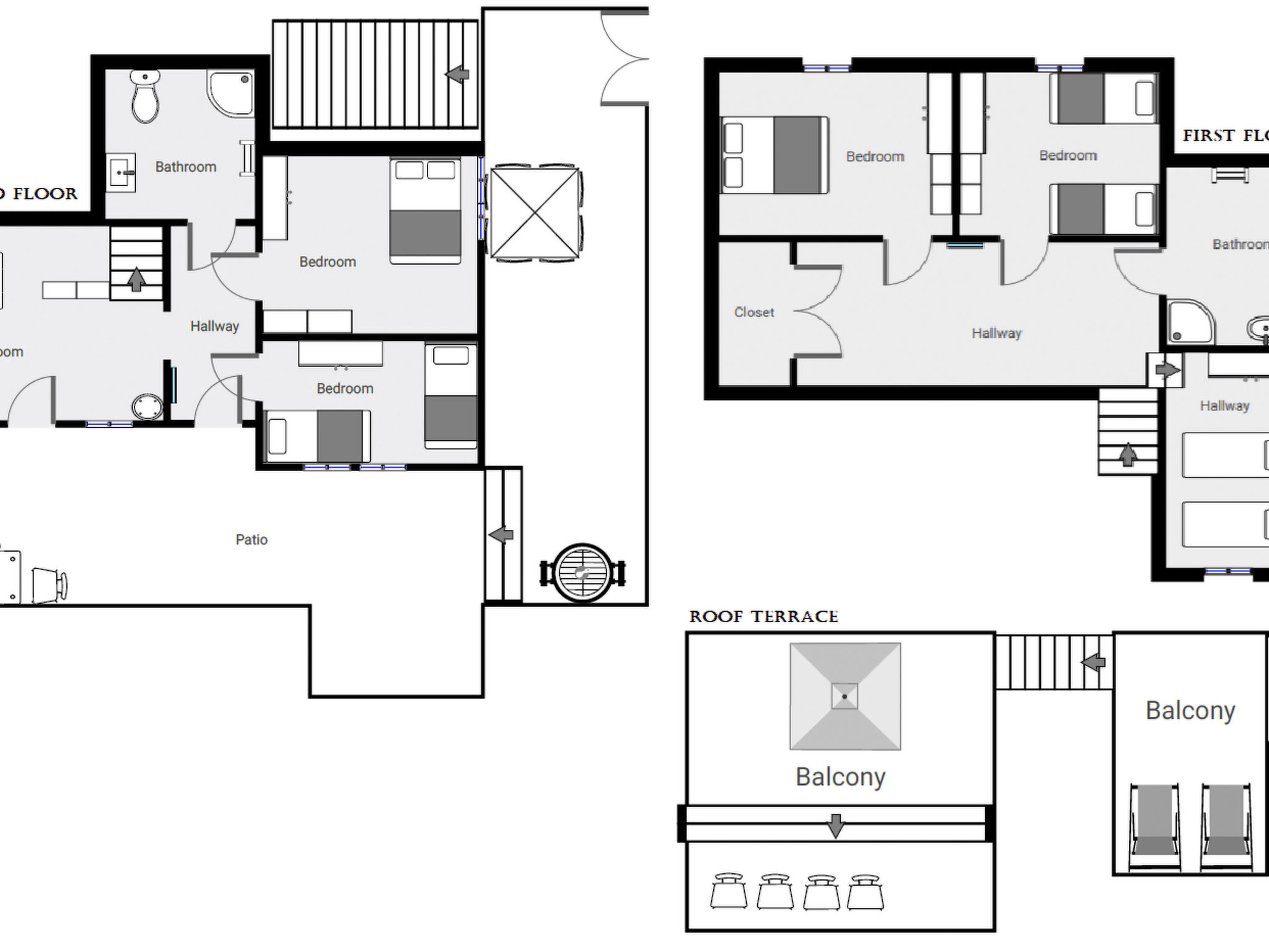 Private Villa mit herrlichem Blick auf das Meer und das Dorf-Inside