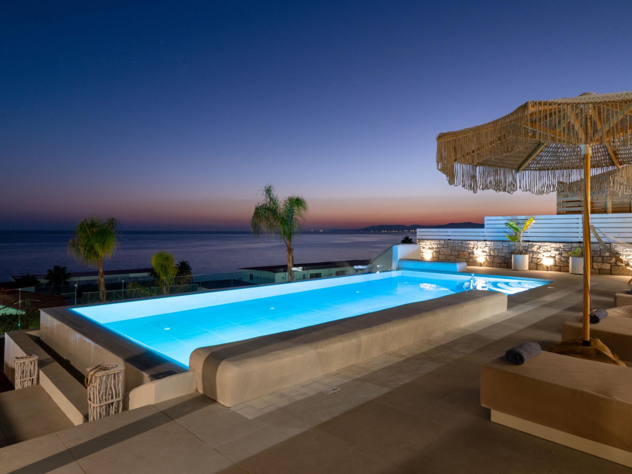 Ferienvilla Lido weiß in Strandnähe