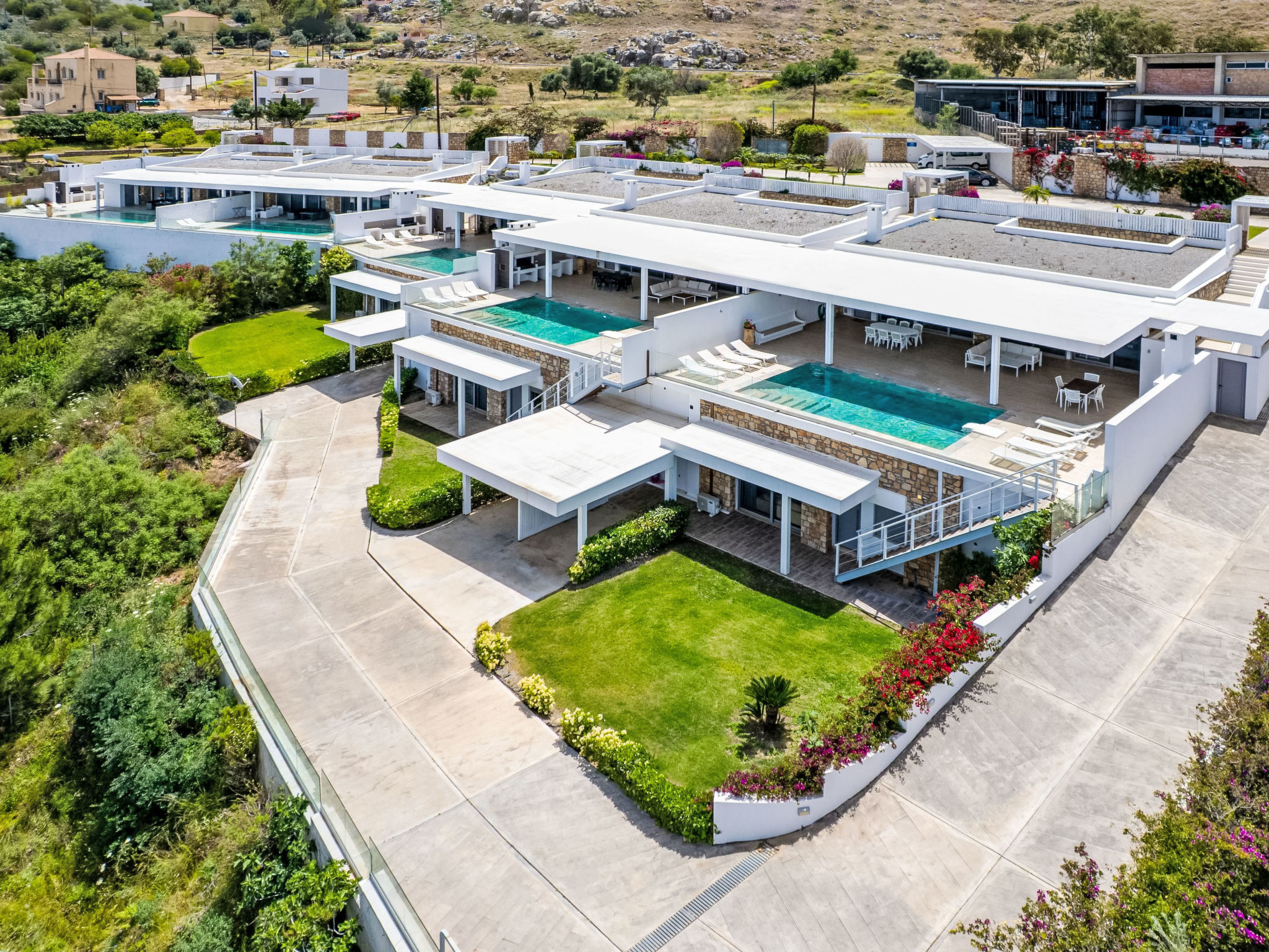 Villa Fereniki - Binnen