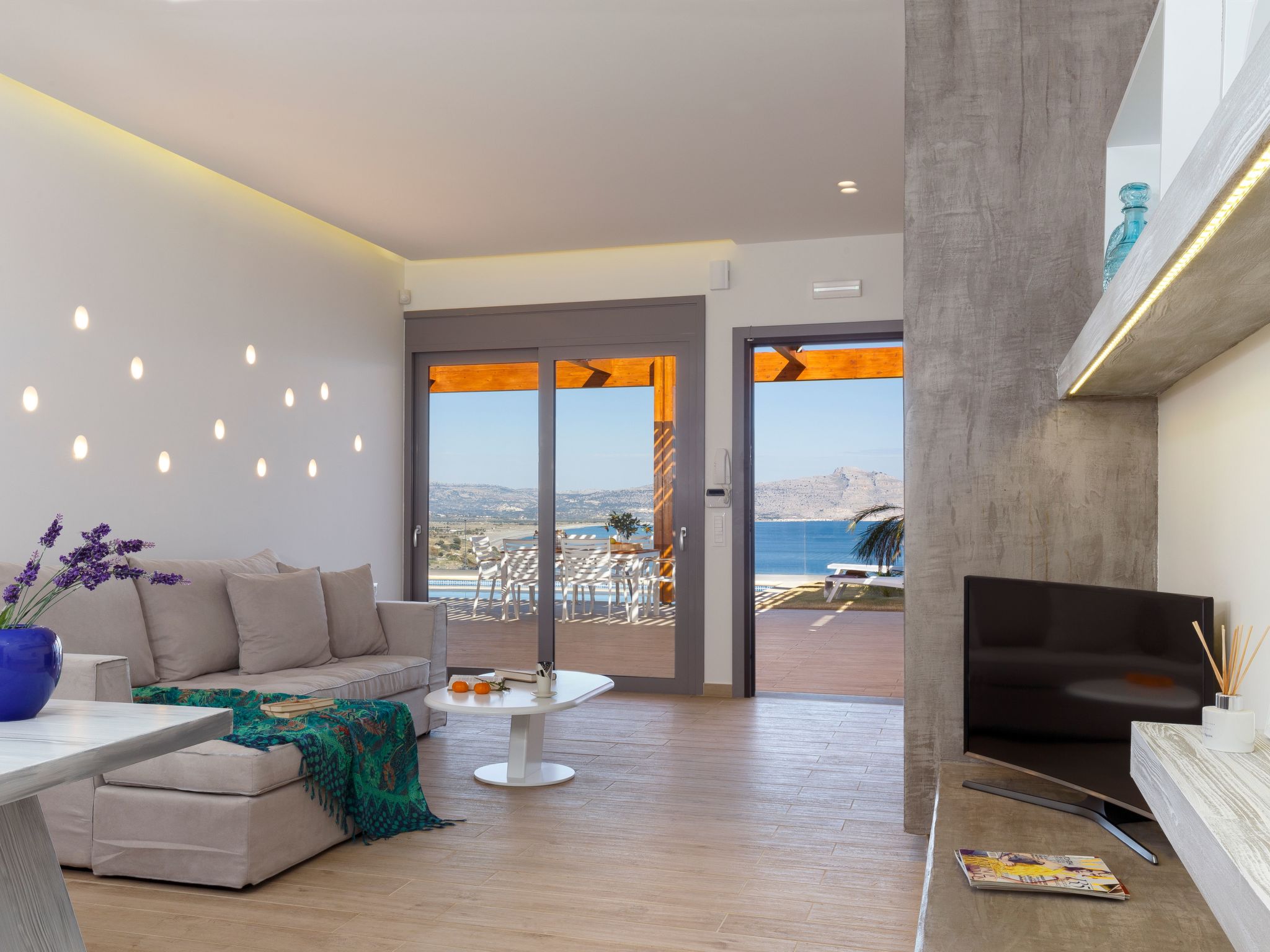 Lindian Athena Luxus-Villa Eleni-Dedans