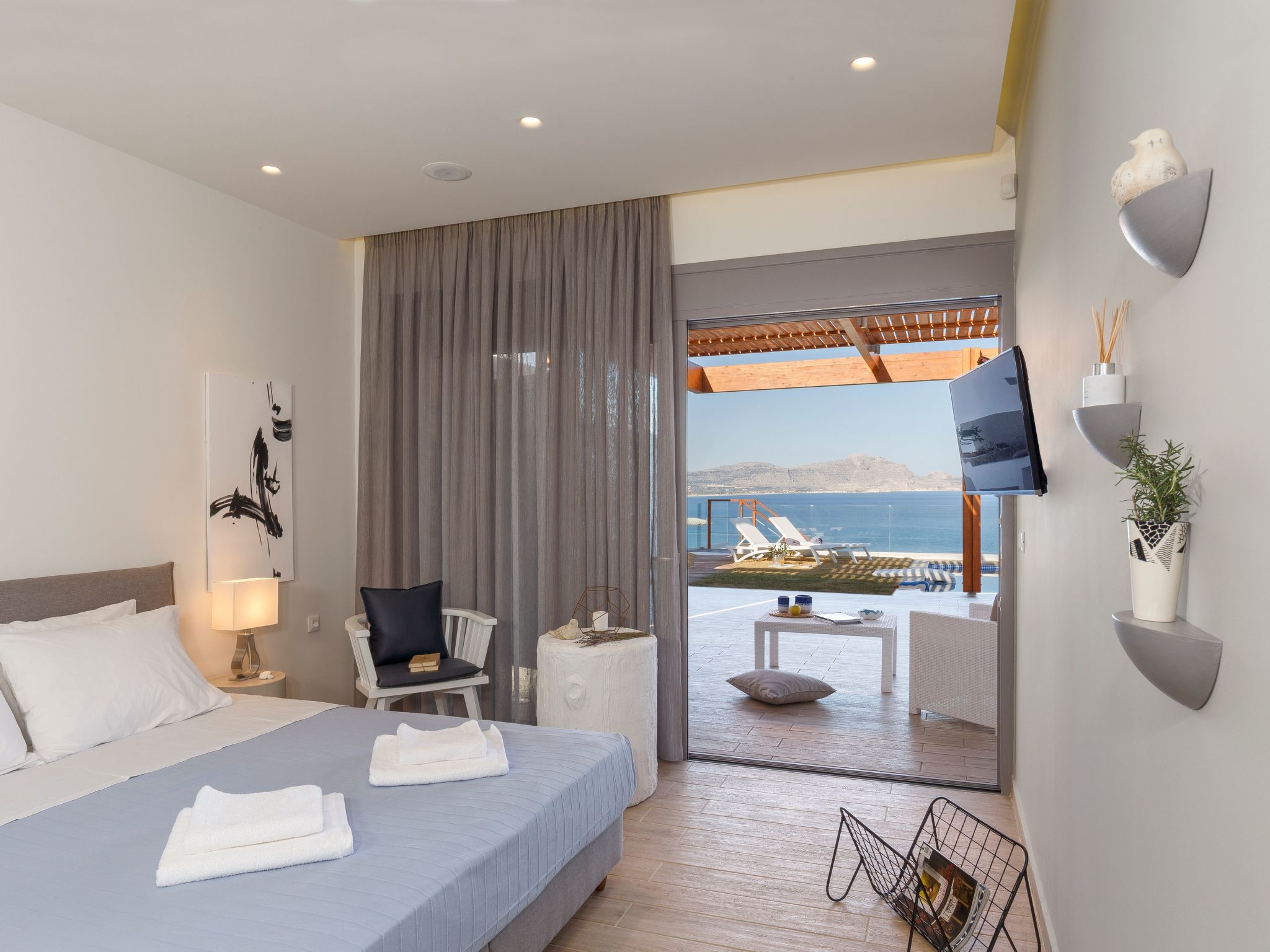 Lindian Athena Luxus-Villa Eleni-Dedans