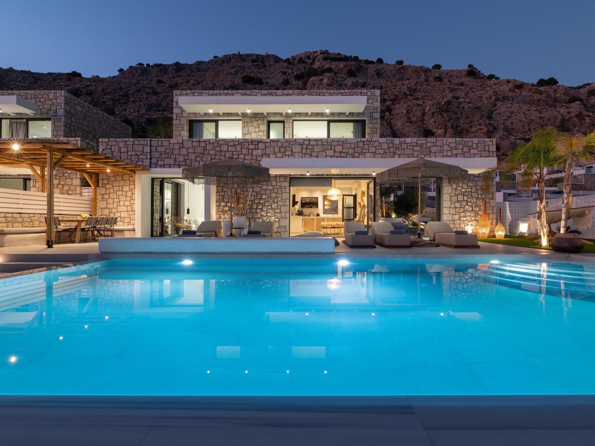 Ferienvilla Lido Blue in Strandnähe