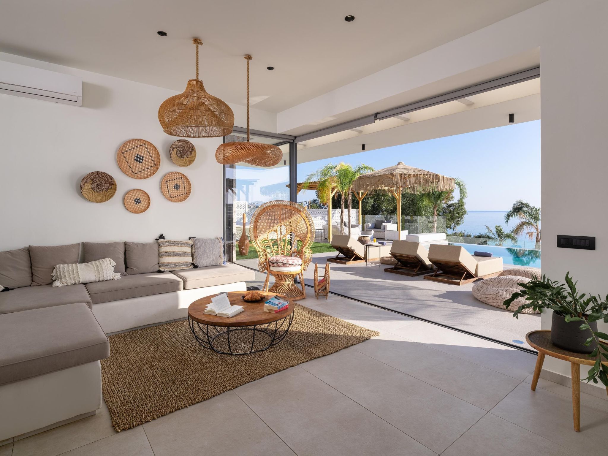 Ferienvilla Lido Blue in Strandnähe-Dedans