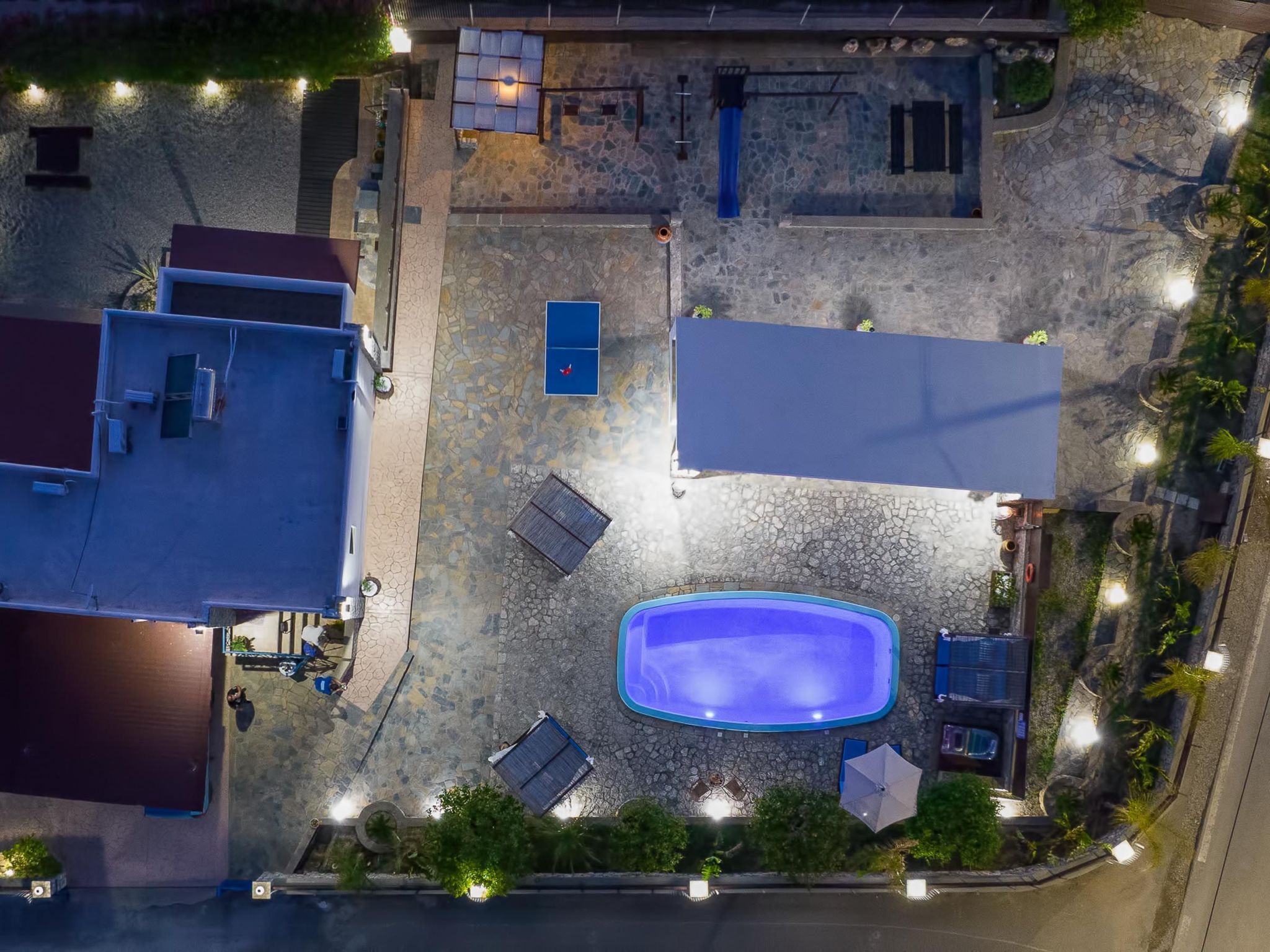 Villa Maripaul im Dorf Pefki