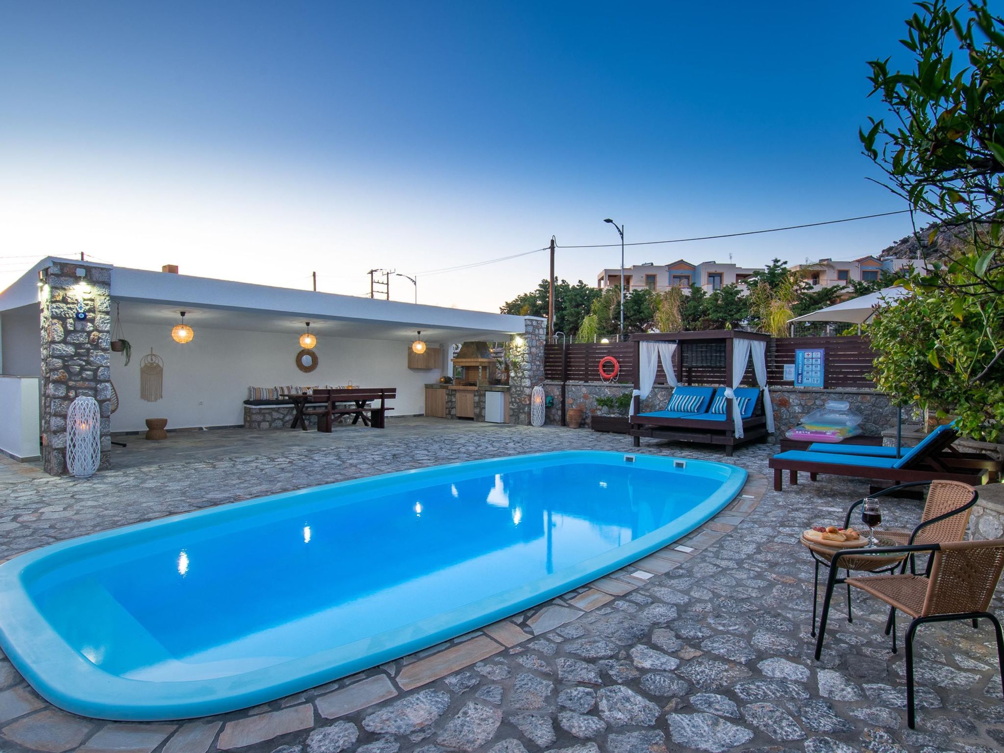 Villa Maripaul im Dorf Pefki