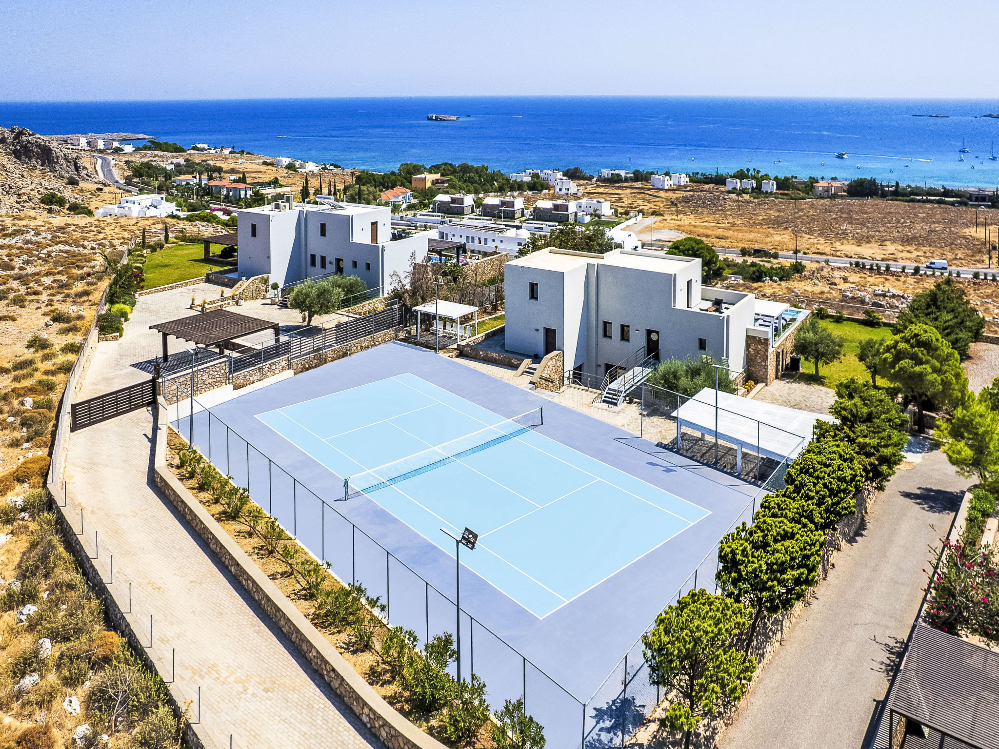 Villa Solis Lindos – Vue aérienne, photo 34 sur 44