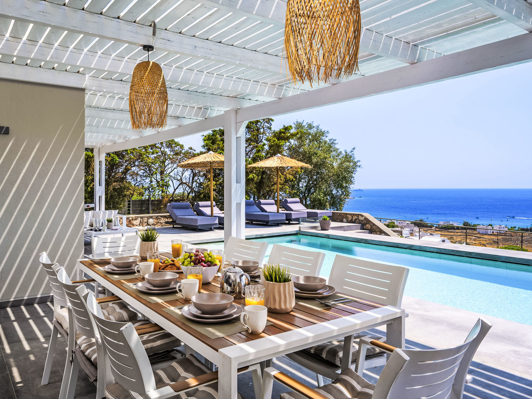 Villa Solis Lindos – Terrasse, photo 5 sur 44