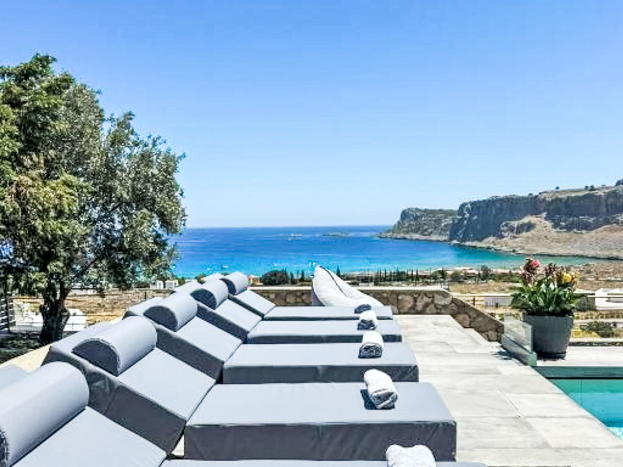 Solis Lindos - Dehors