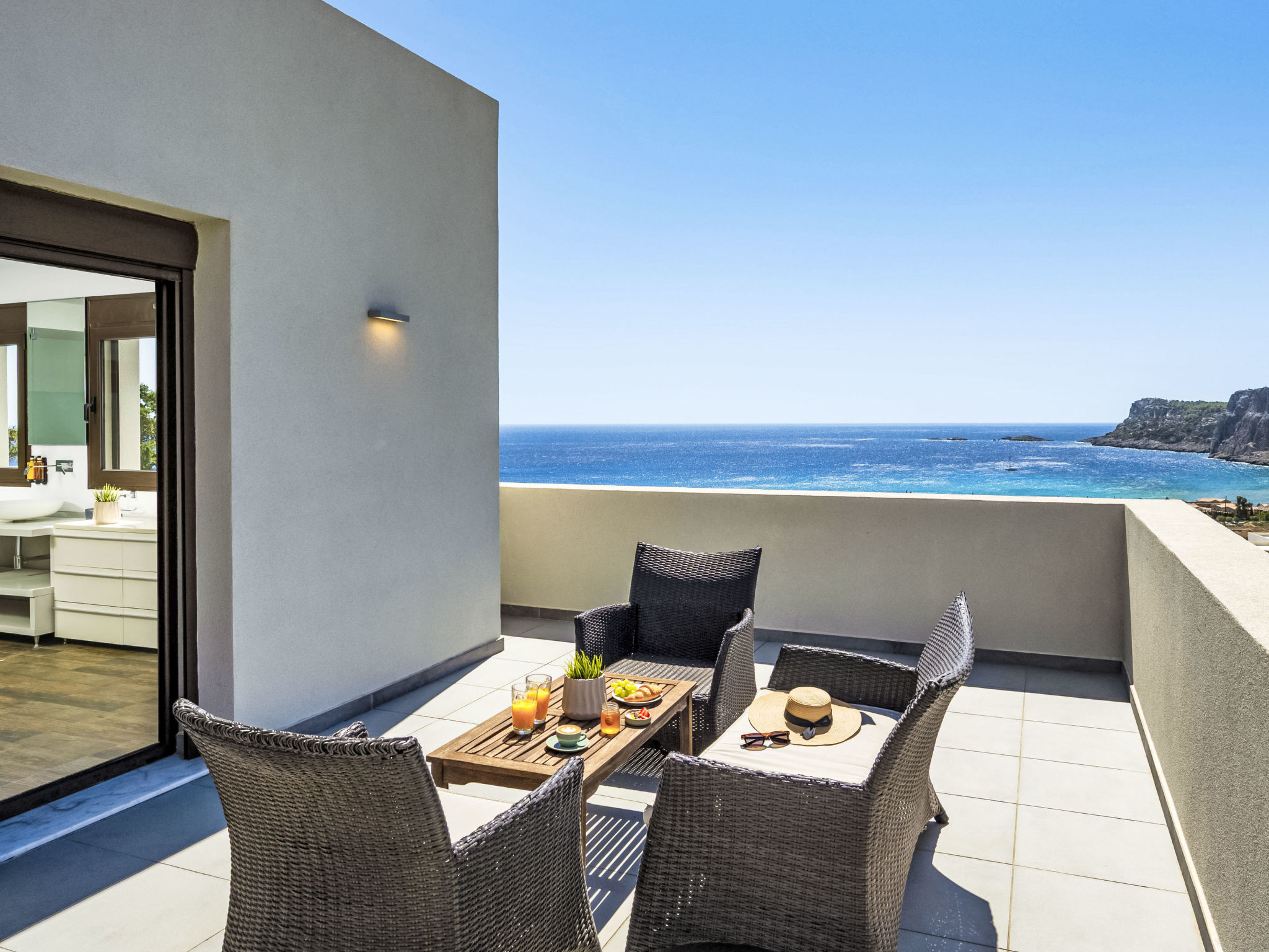 Villa Solis Lindos – Terrasse, photo 21 sur 44