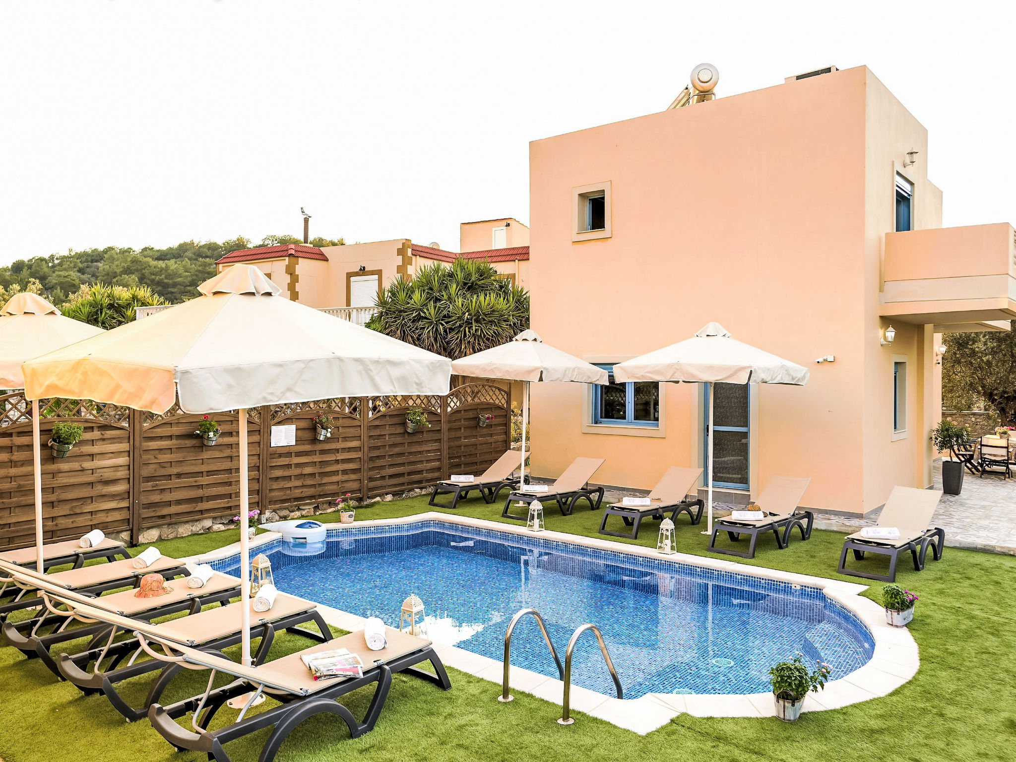 Retro Villas - Superior with Pool - Buiten