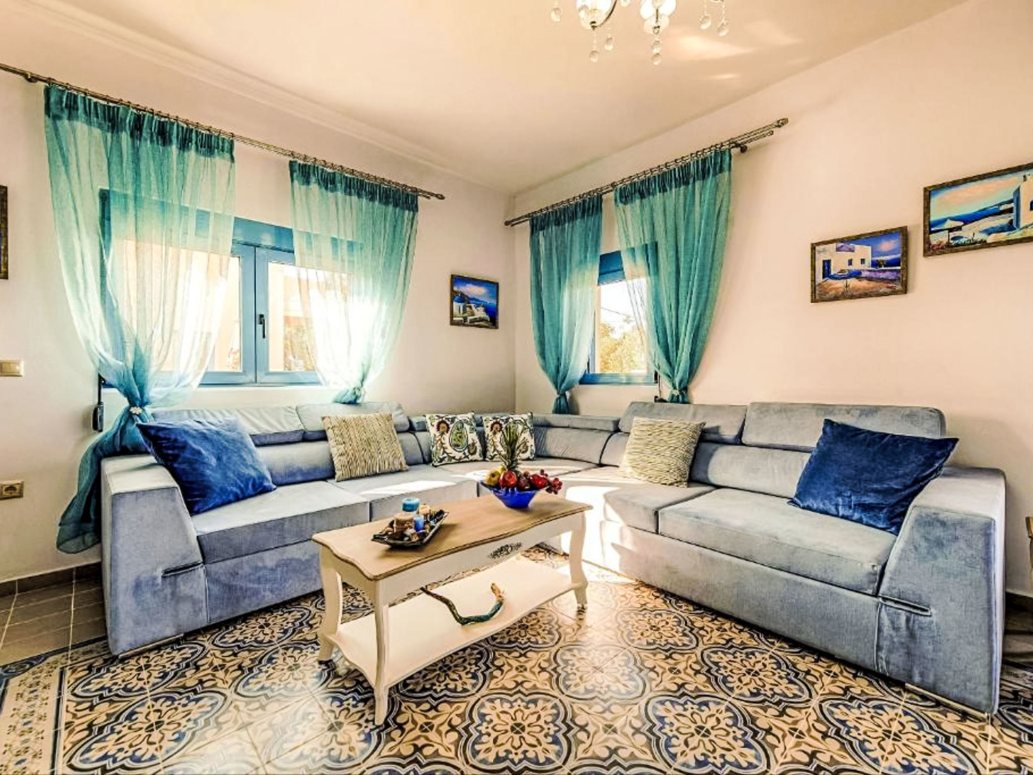 Retro Villas - Deluxe with Pool - Binnen
