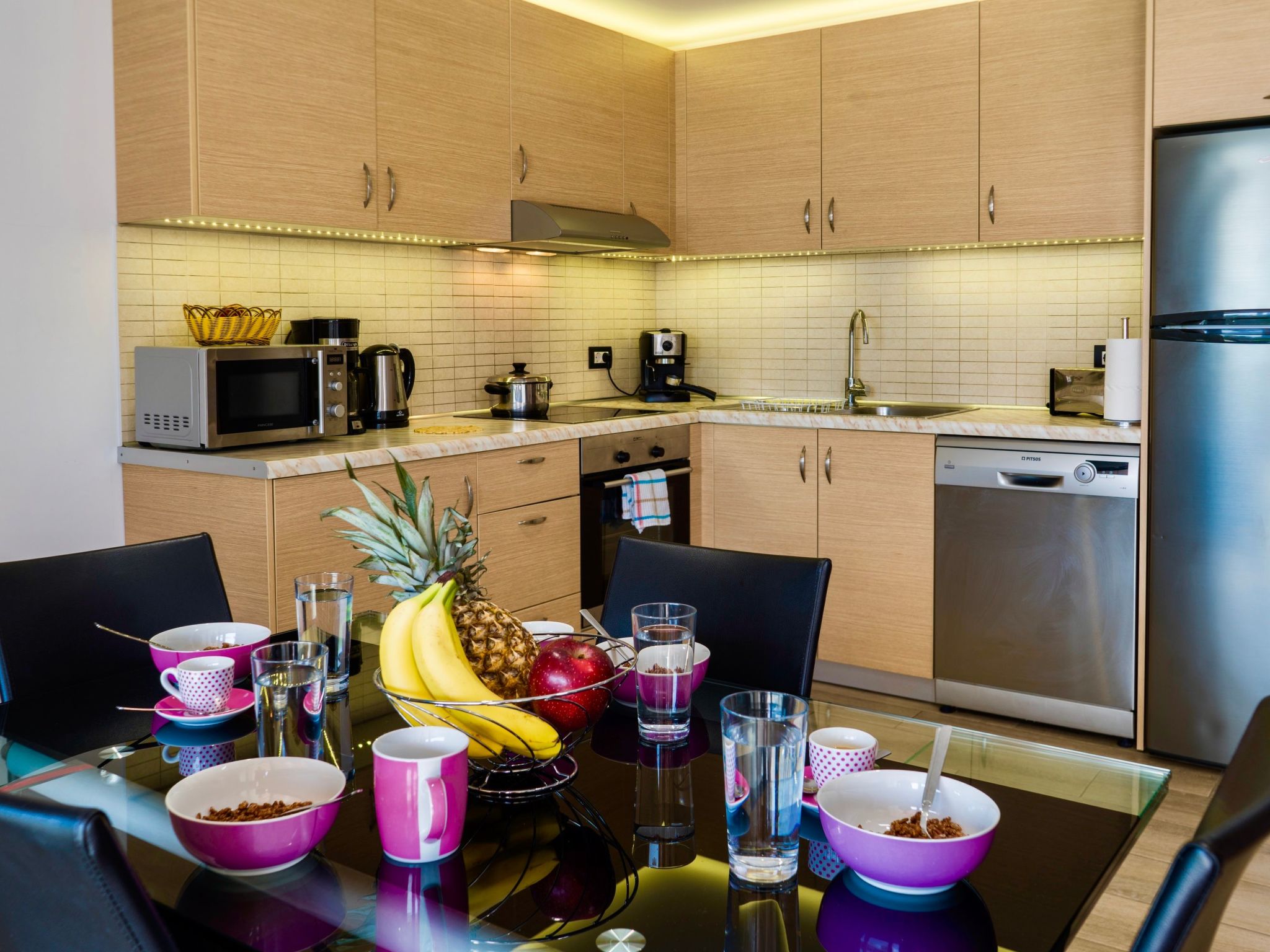 Mit Garten, Grill und Terrasse-Dedans