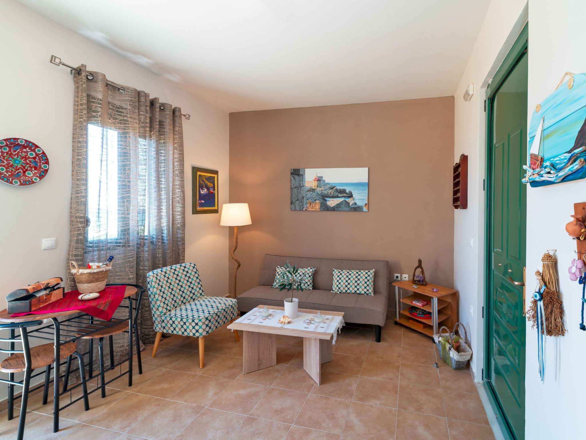 Mare Blu 1 am Strand-Binnen