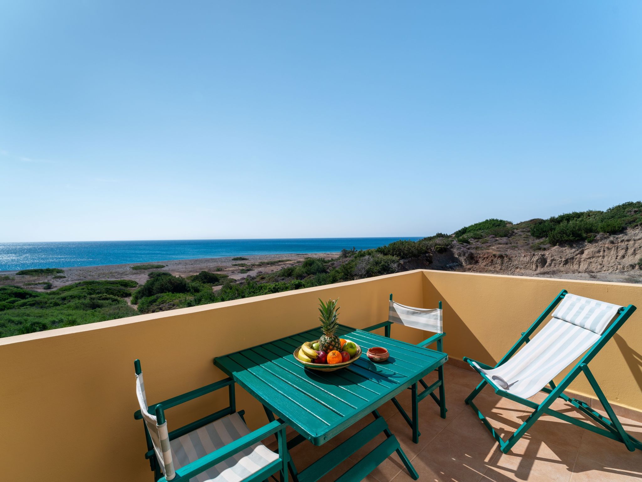 Mare Blu 1 am Strand-Binnen