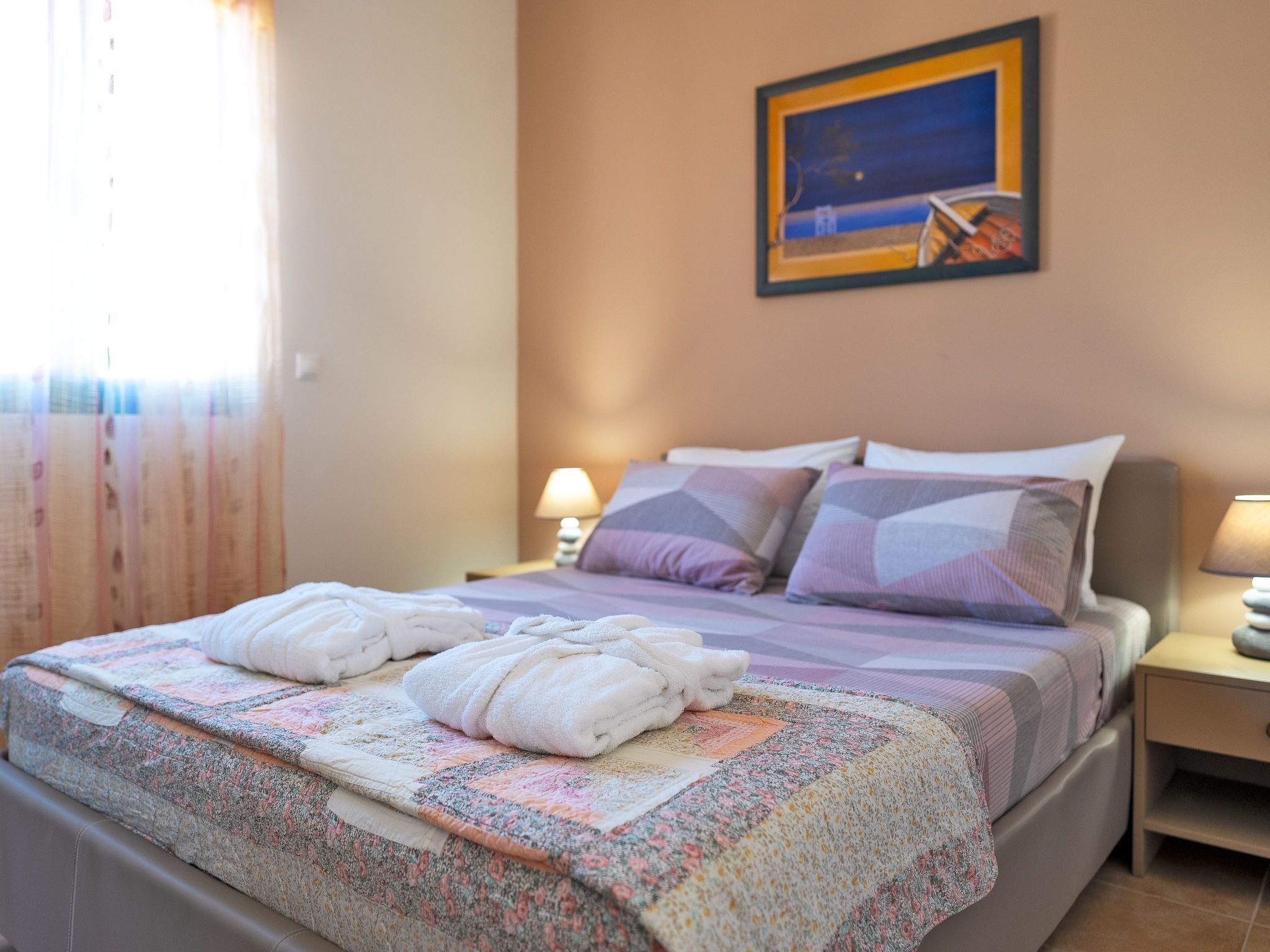 Mare Blu 1 am Strand-Binnen