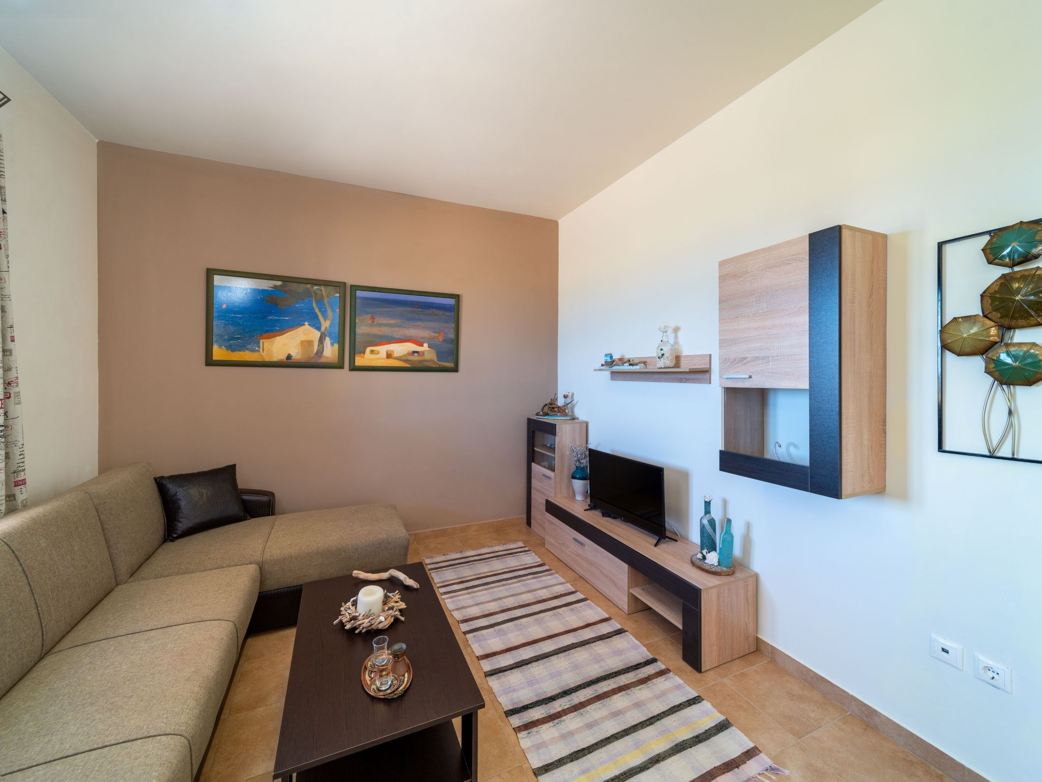 Mare Blu 1 am Strand-Binnen