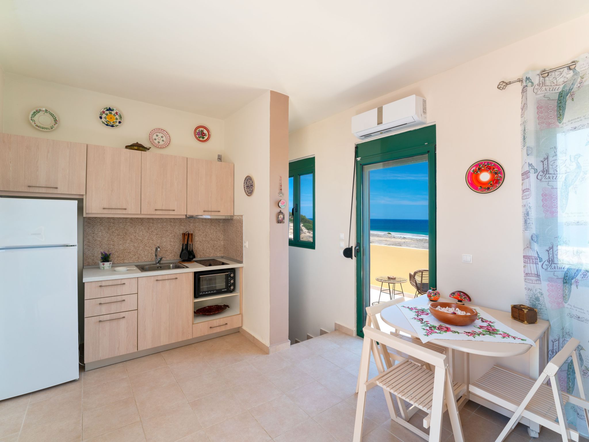 Mare Blu 2 am Strand-Binnen