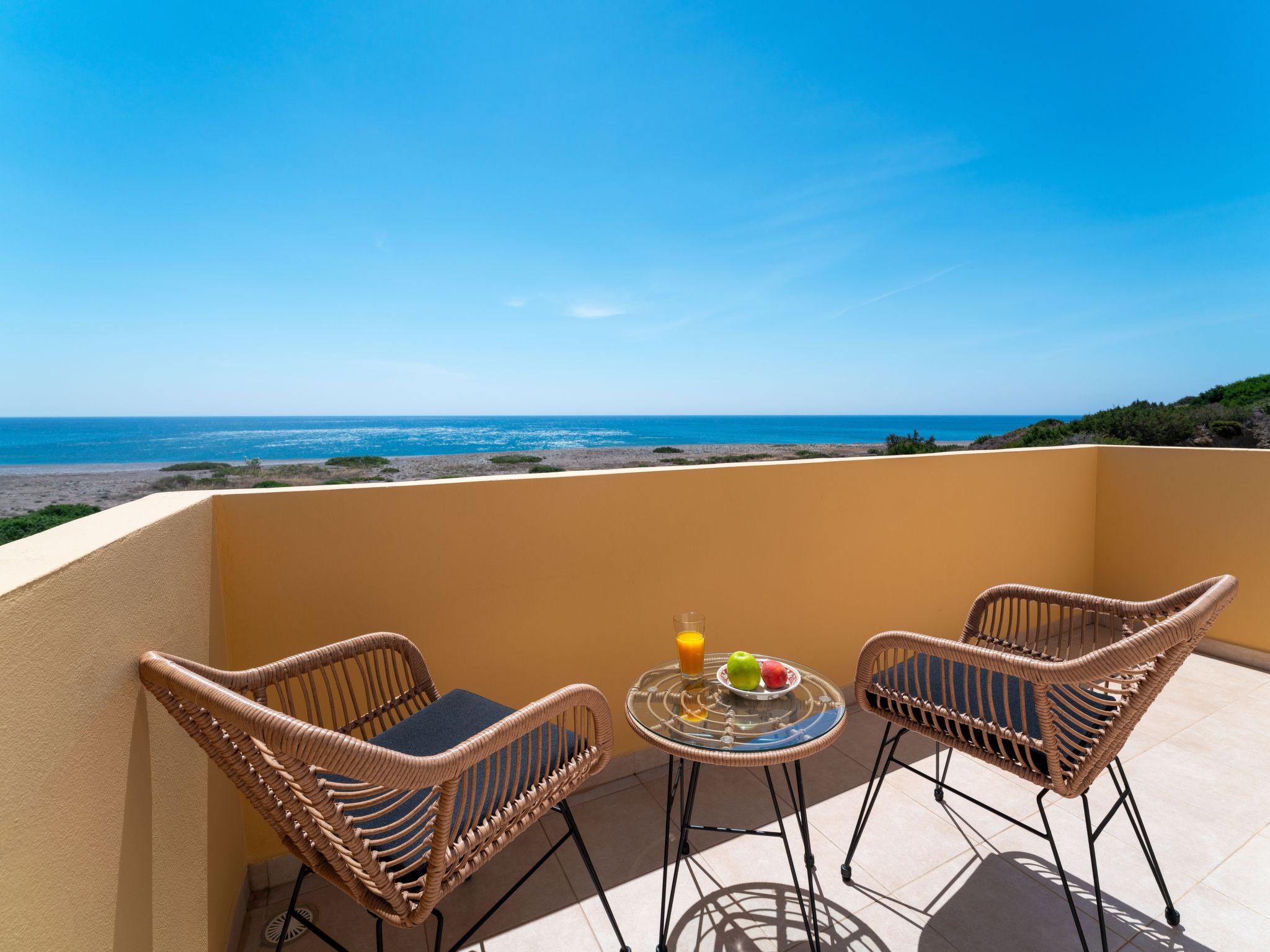 Mare Blu 2 am Strand-Binnen