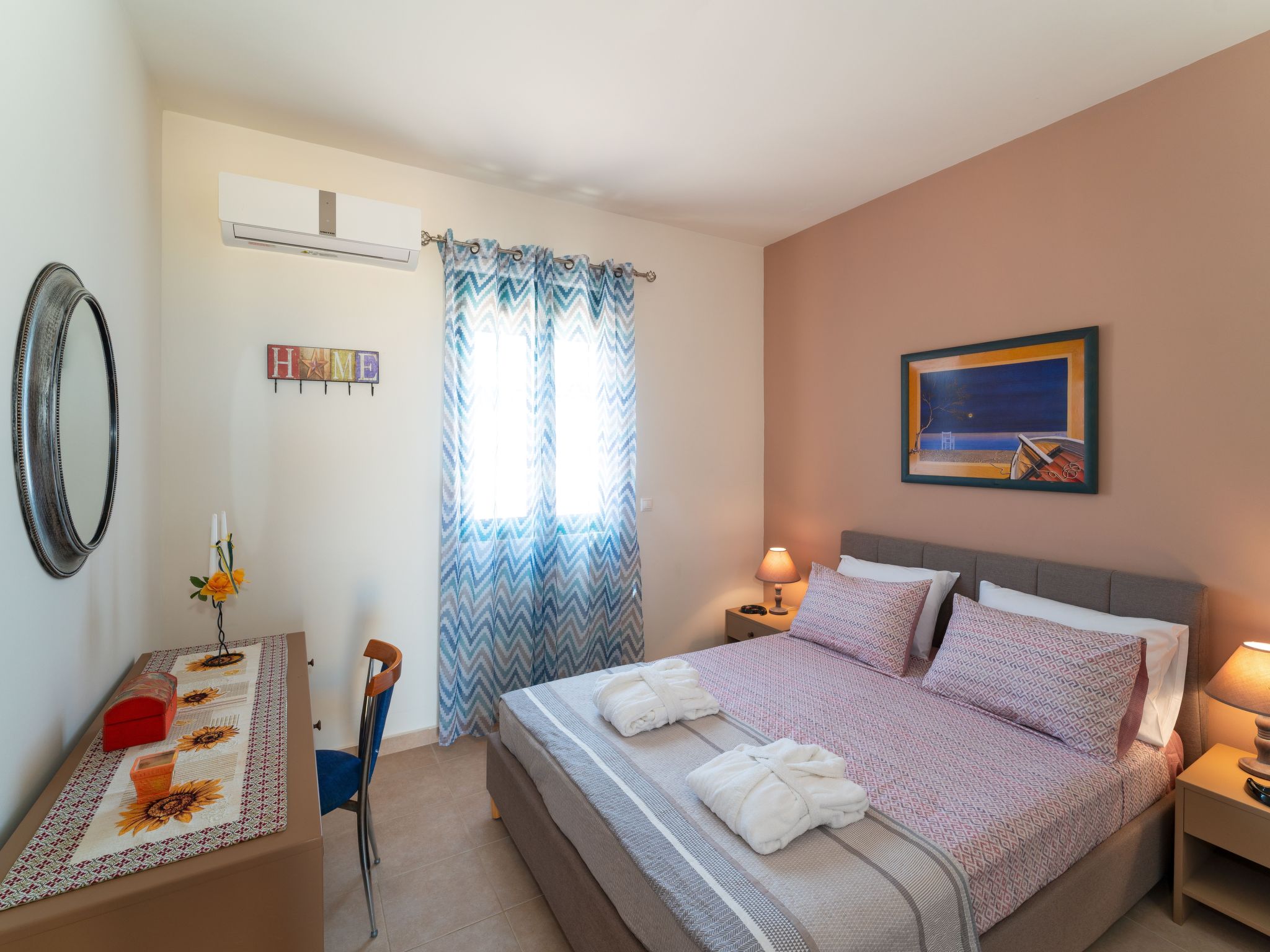 Mare Blu 2 am Strand-Binnen