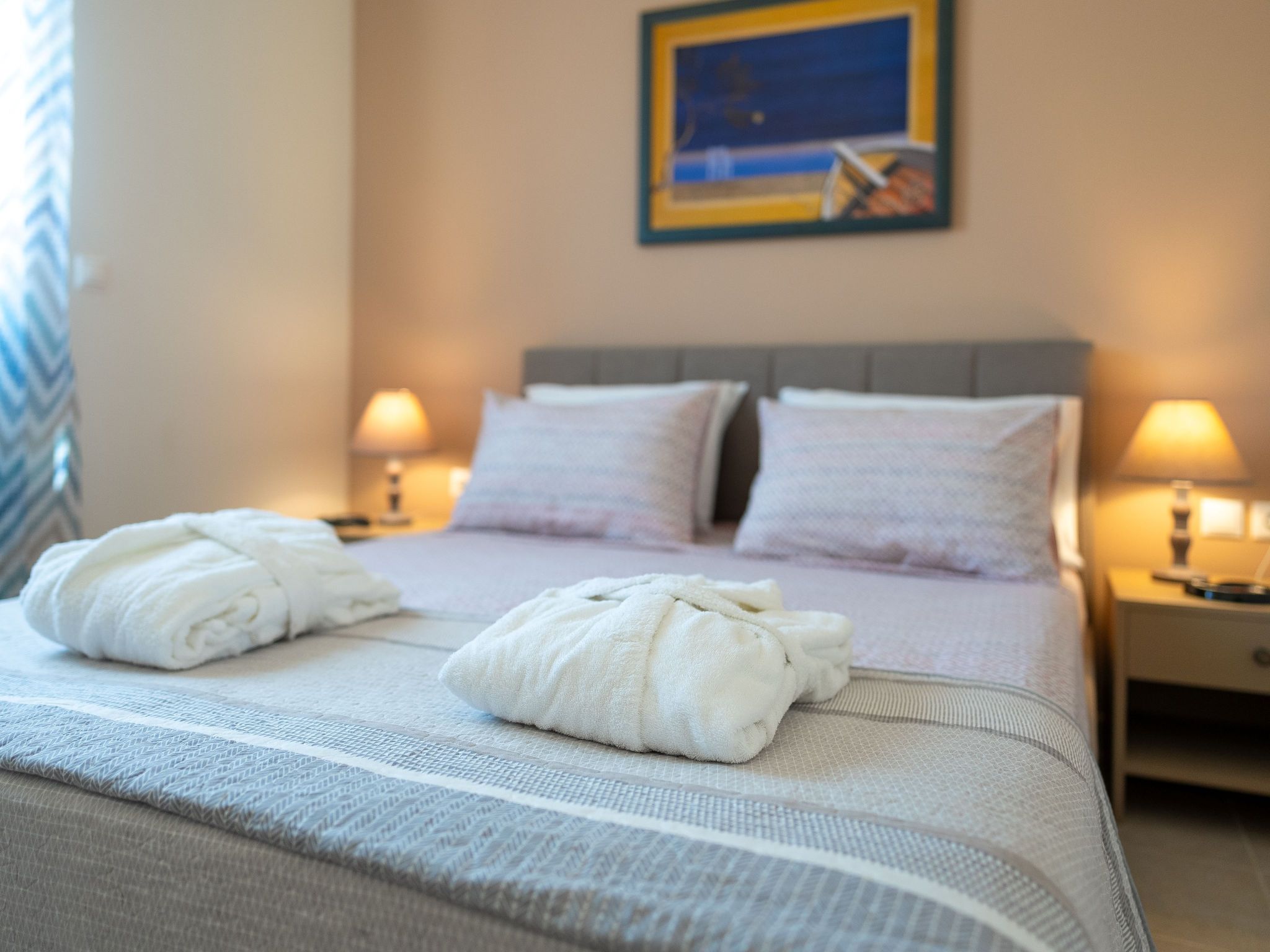 Mare Blu 2 am Strand-Binnen