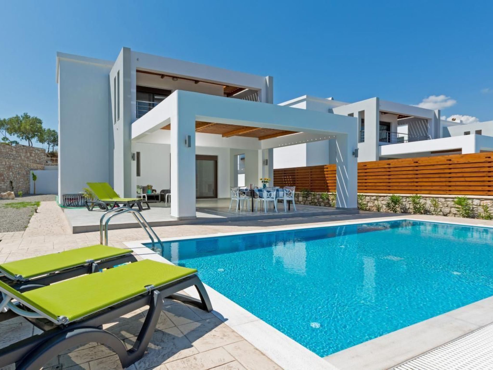 Villa am Strand mit privatem Pool